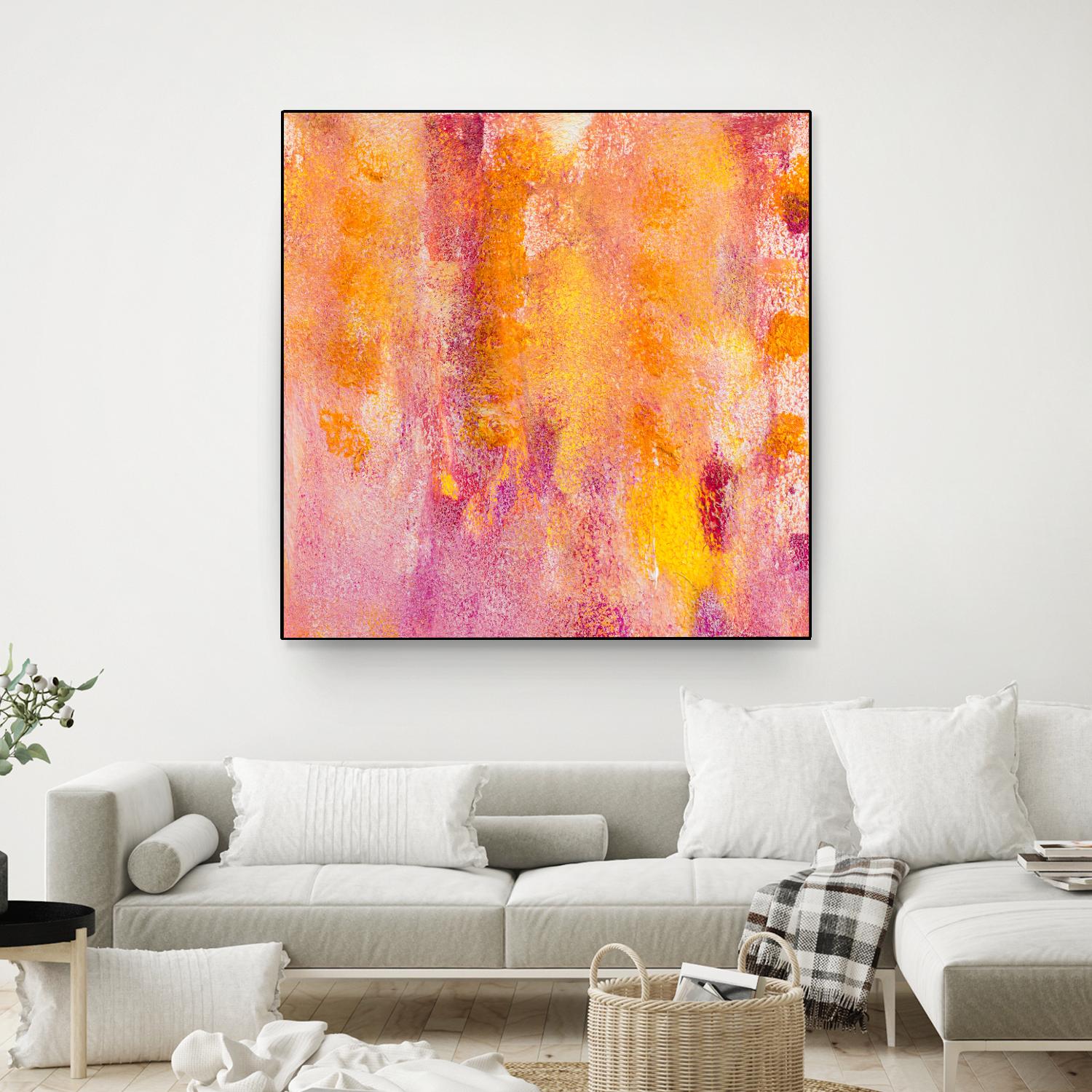 Pink Abstract I by Lanie Loreth on GIANT ART - pink abstract