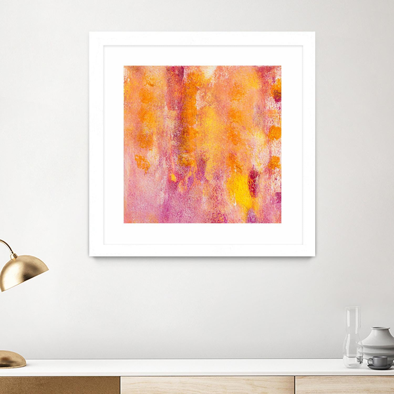 Pink Abstract I by Lanie Loreth on GIANT ART - pink abstract