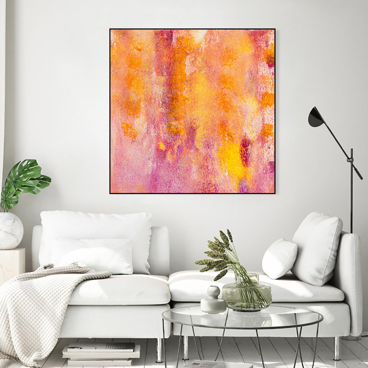 Pink Abstract I by Lanie Loreth on GIANT ART - pink abstract