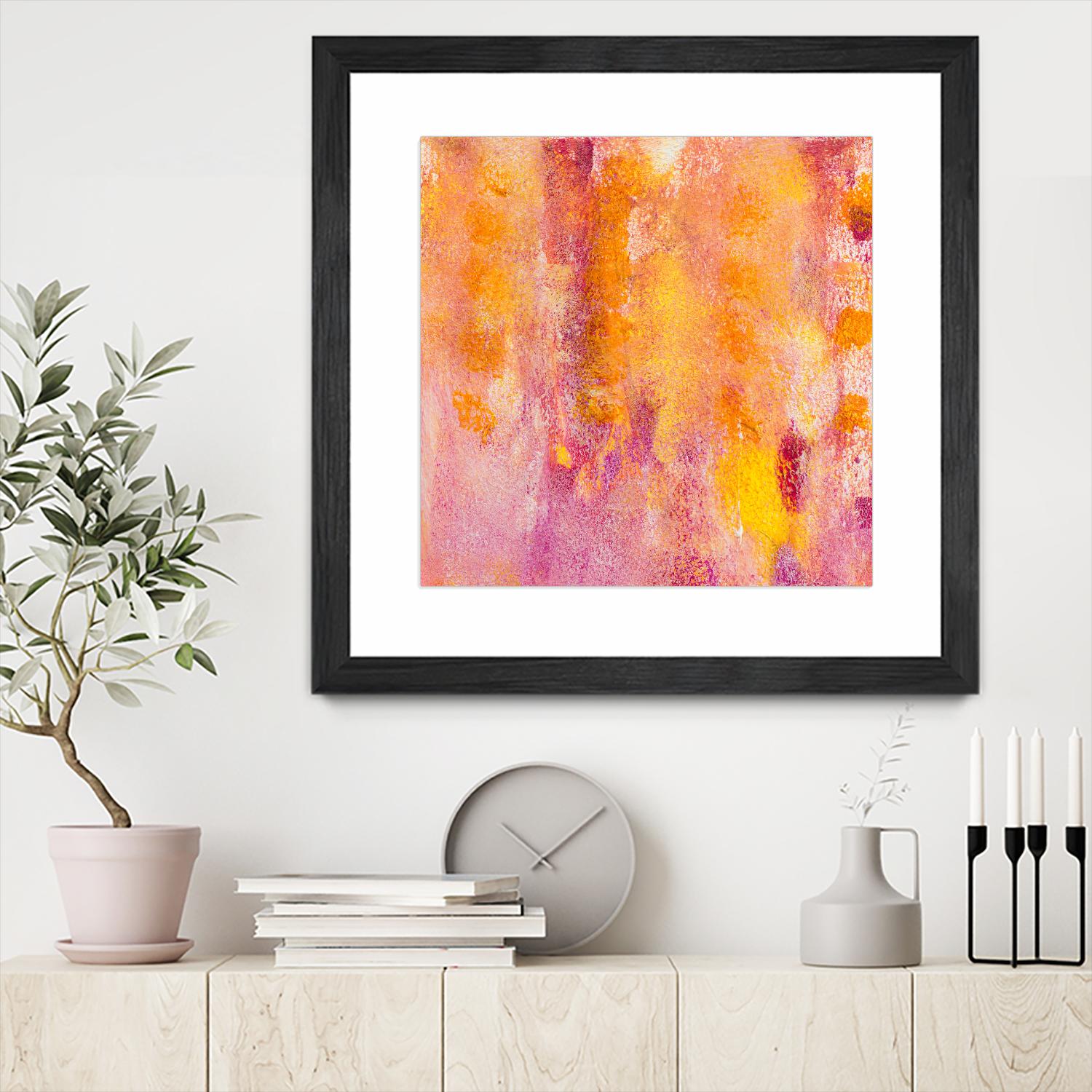 Pink Abstract I by Lanie Loreth on GIANT ART - pink abstract