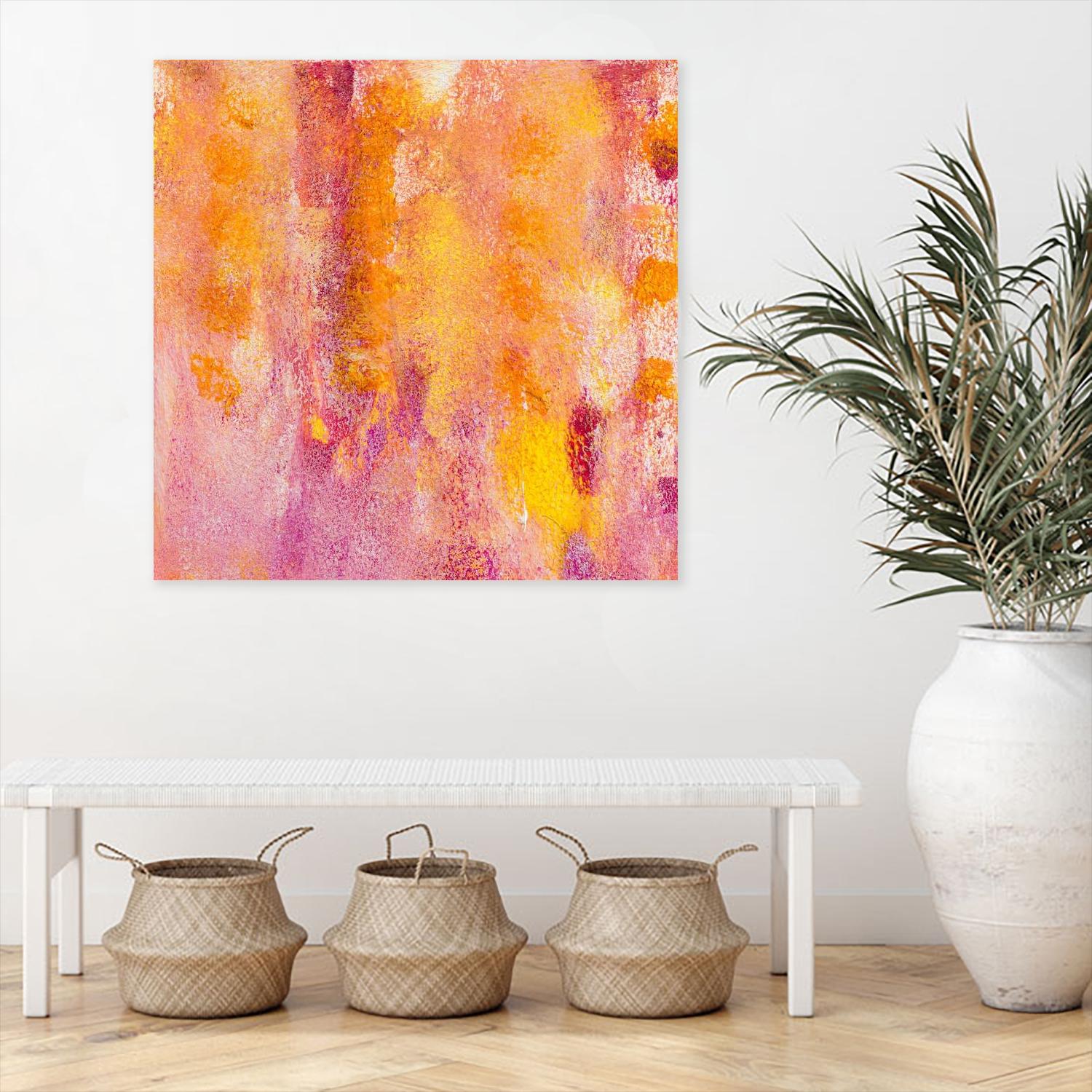 Pink Abstract I by Lanie Loreth on GIANT ART - pink abstract