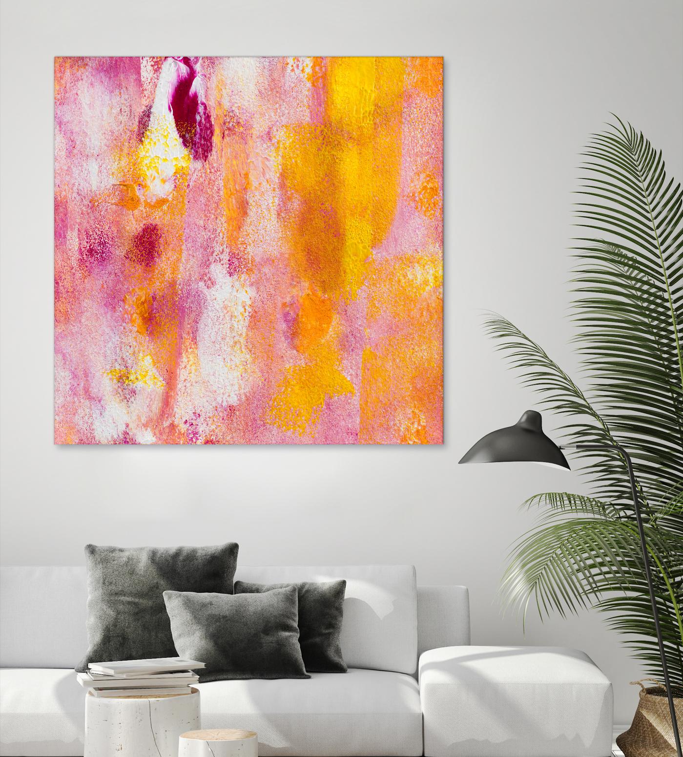 Pink Abstract II by Lanie Loreth on GIANT ART - pink abstract