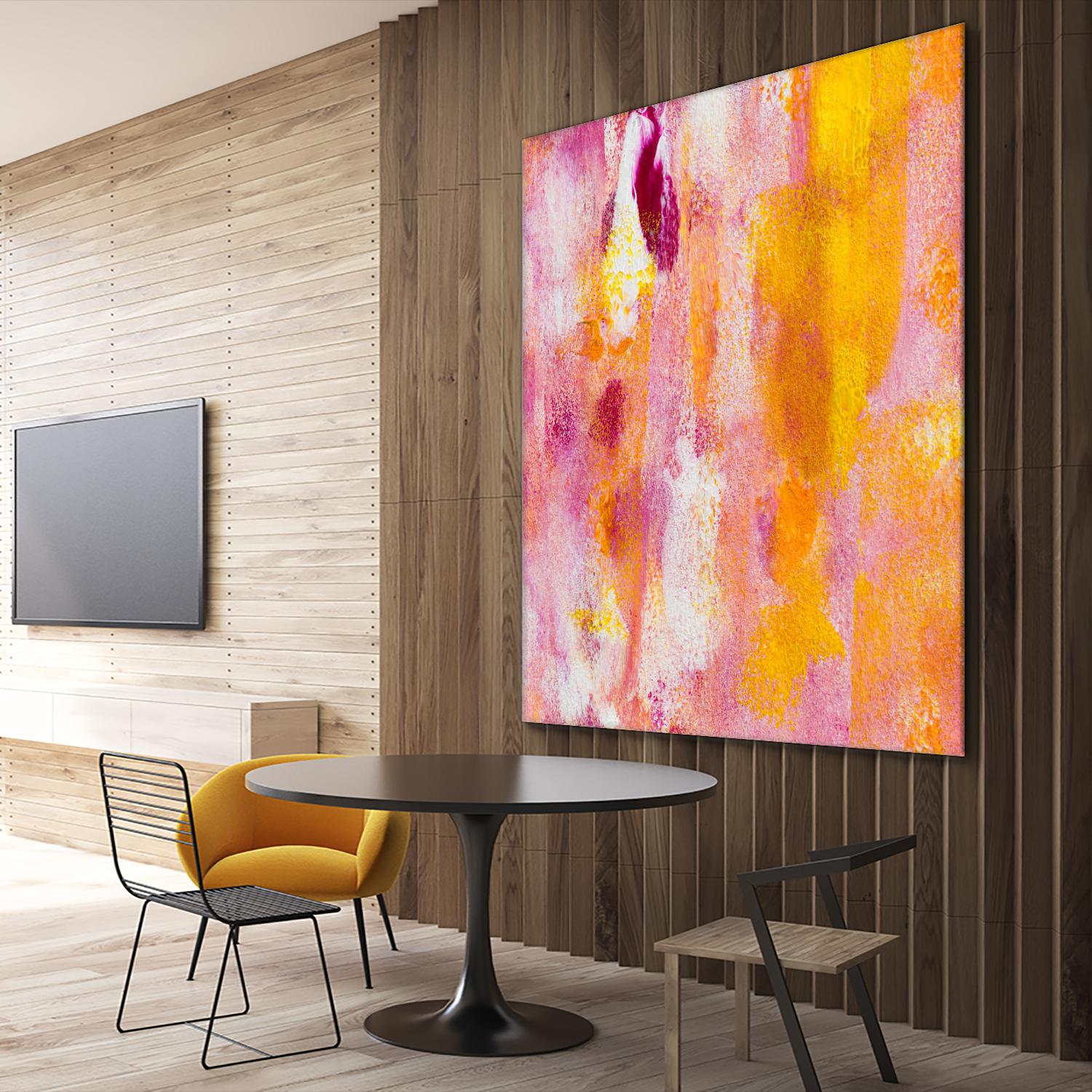 Pink Abstract II by Lanie Loreth on GIANT ART - pink abstract