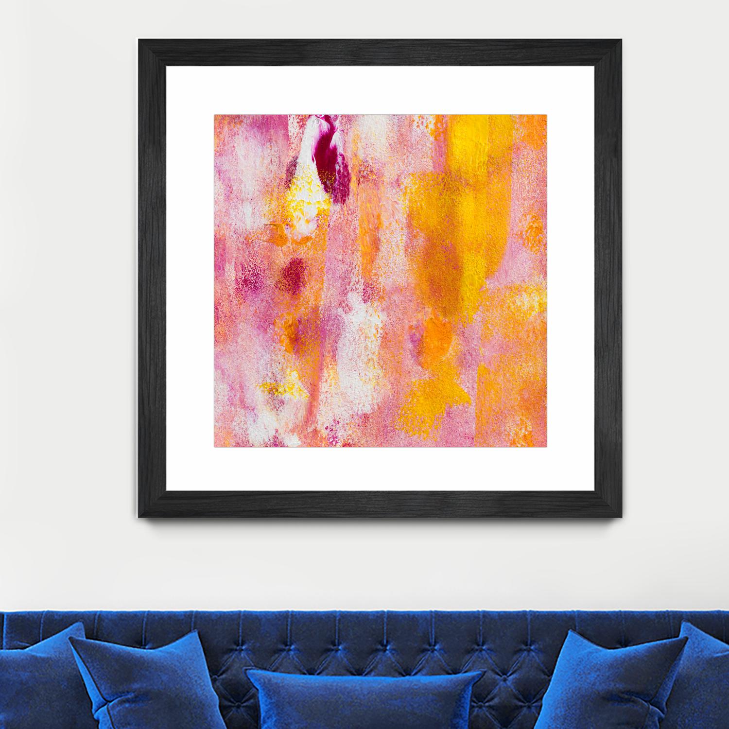 Pink Abstract II by Lanie Loreth on GIANT ART - pink abstract