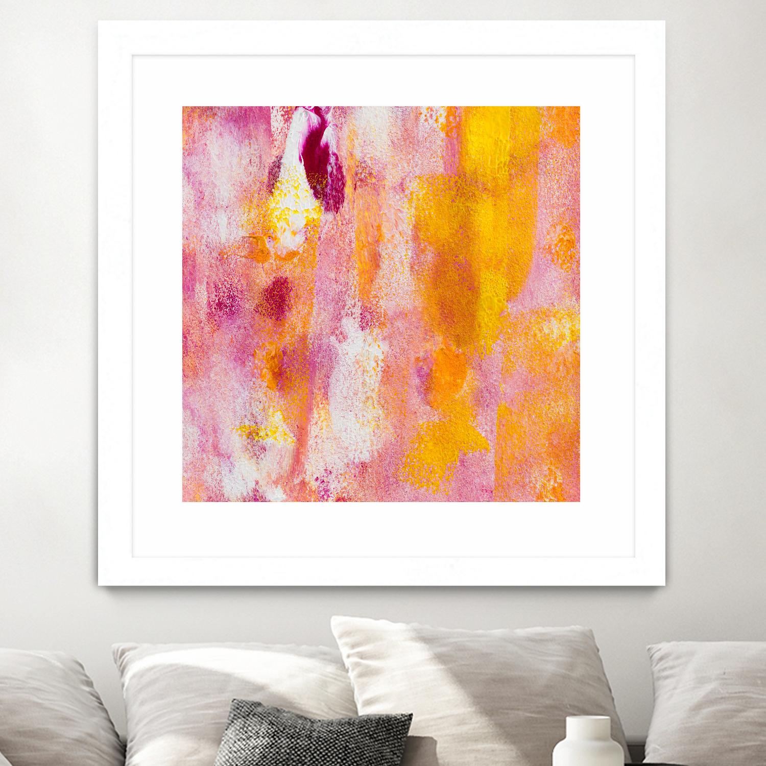 Pink Abstract II by Lanie Loreth on GIANT ART - pink abstract