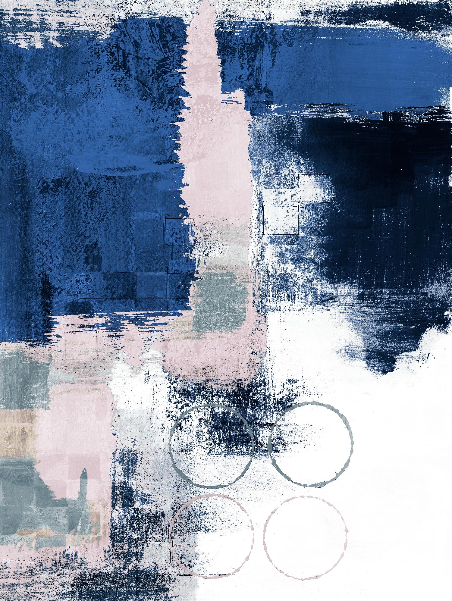 Internal Blues by Lanie Loreth on GIANT ART - abstract