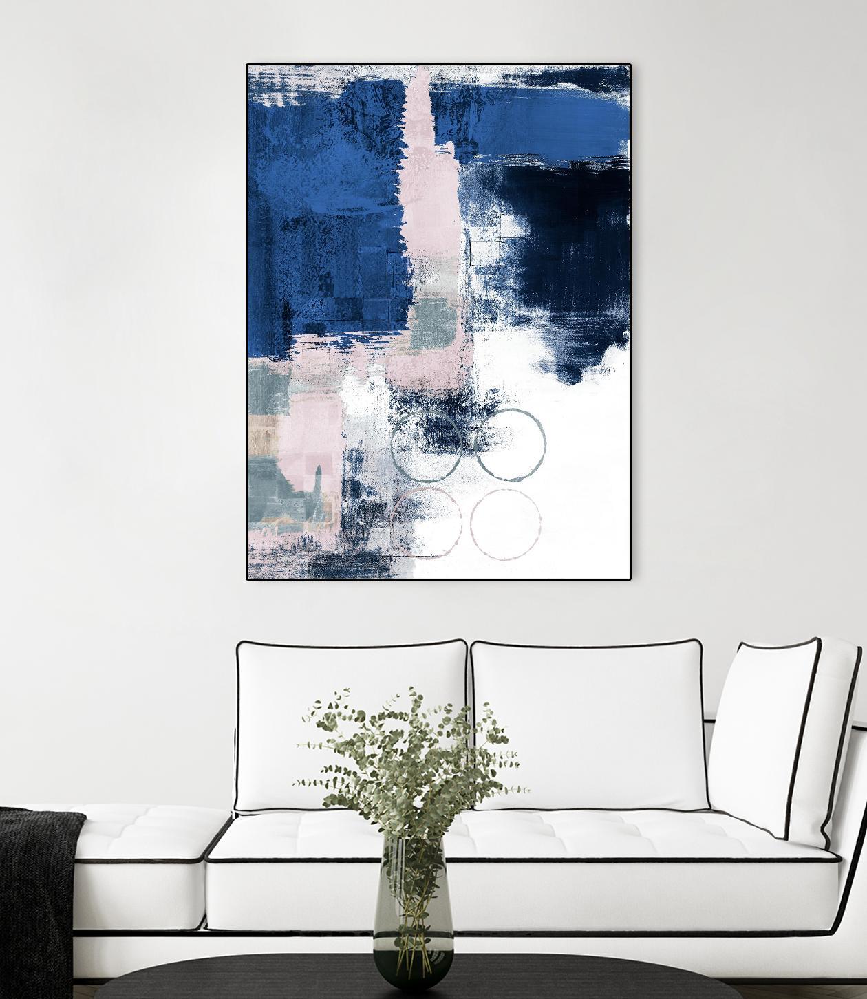 Internal Blues by Lanie Loreth on GIANT ART - abstract