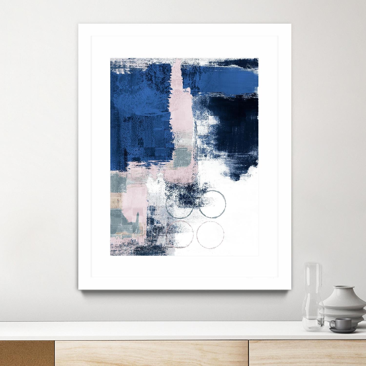 Internal Blues by Lanie Loreth on GIANT ART - abstract