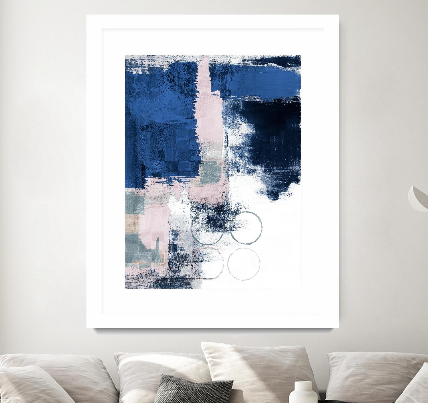 Internal Blues by Lanie Loreth on GIANT ART - abstract