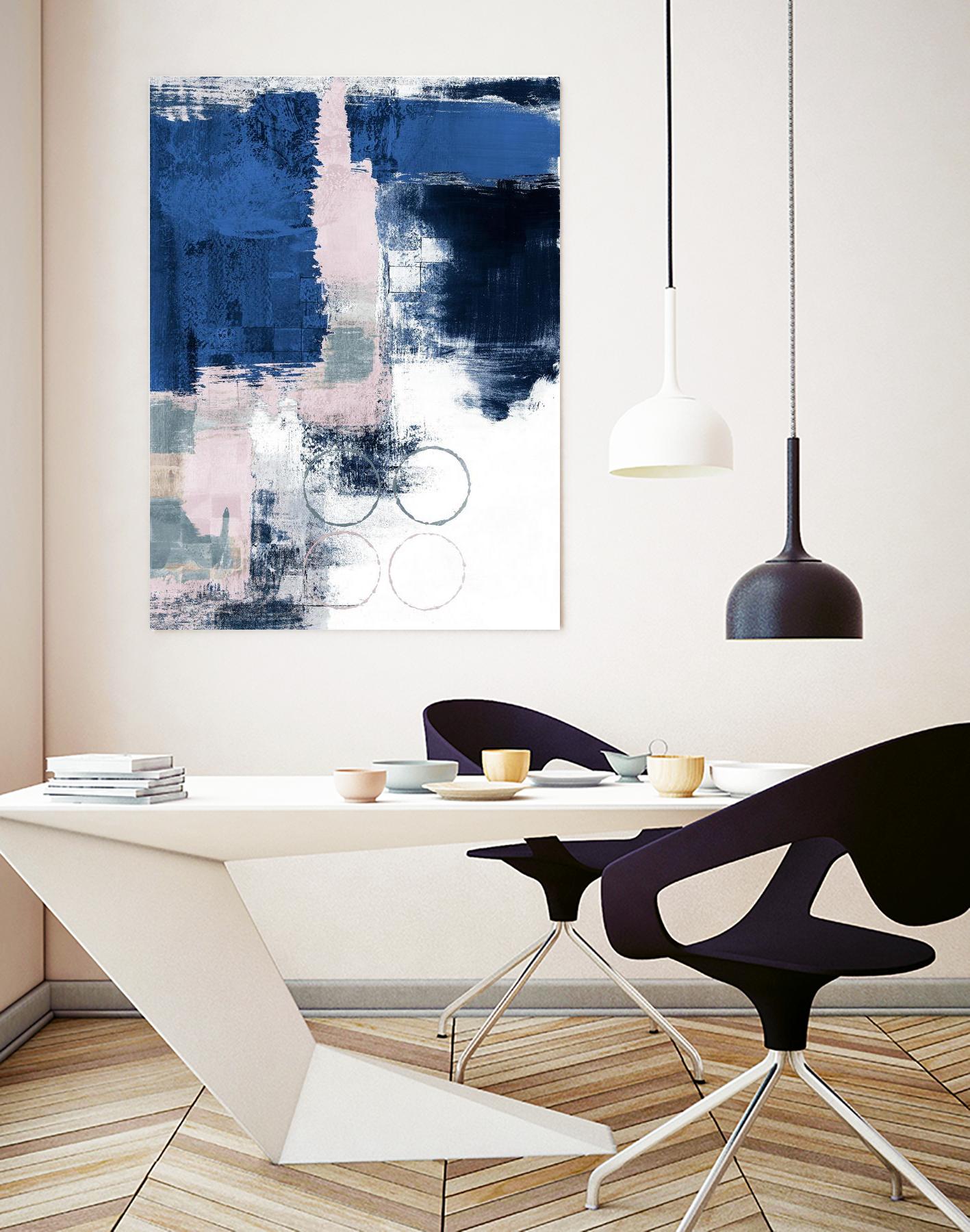 Internal Blues by Lanie Loreth on GIANT ART - abstract