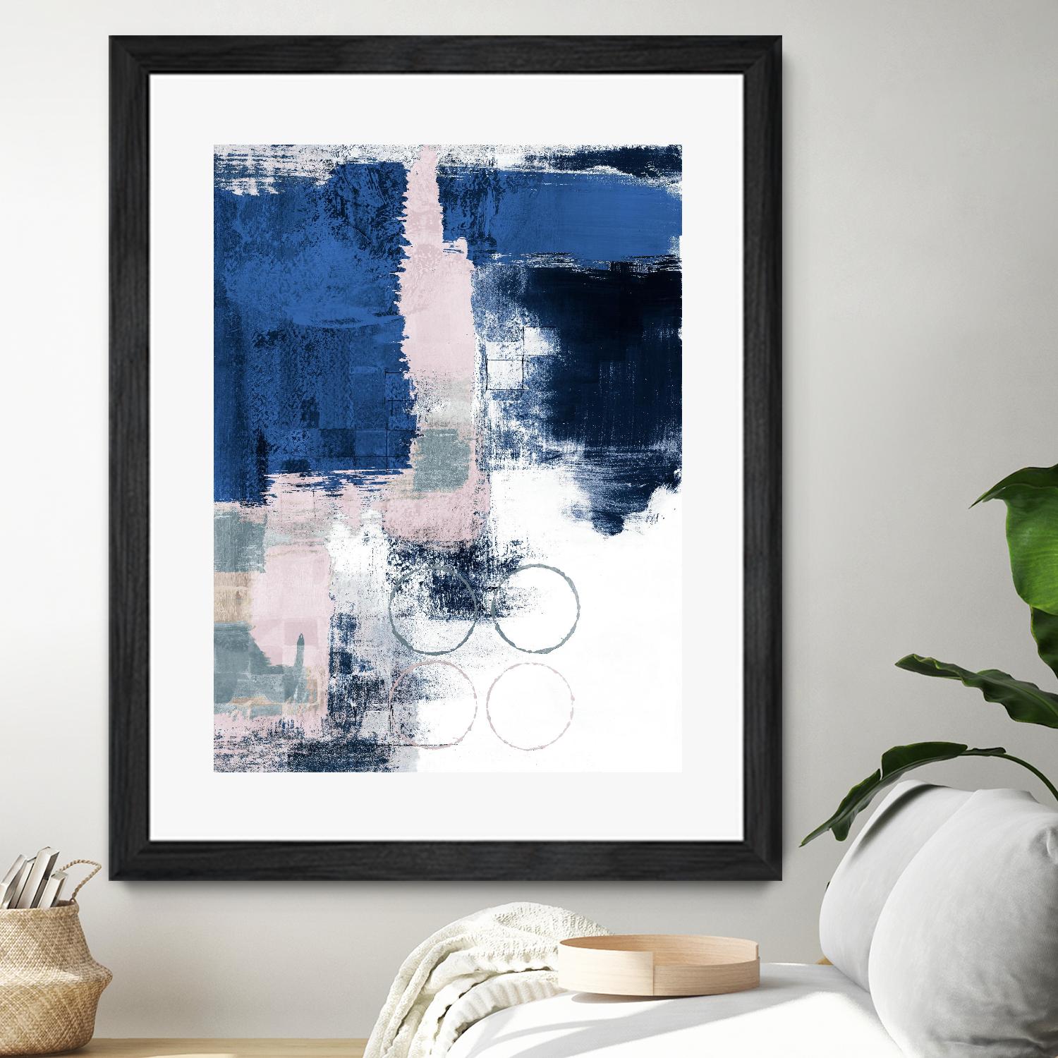 Internal Blues by Lanie Loreth on GIANT ART - abstract