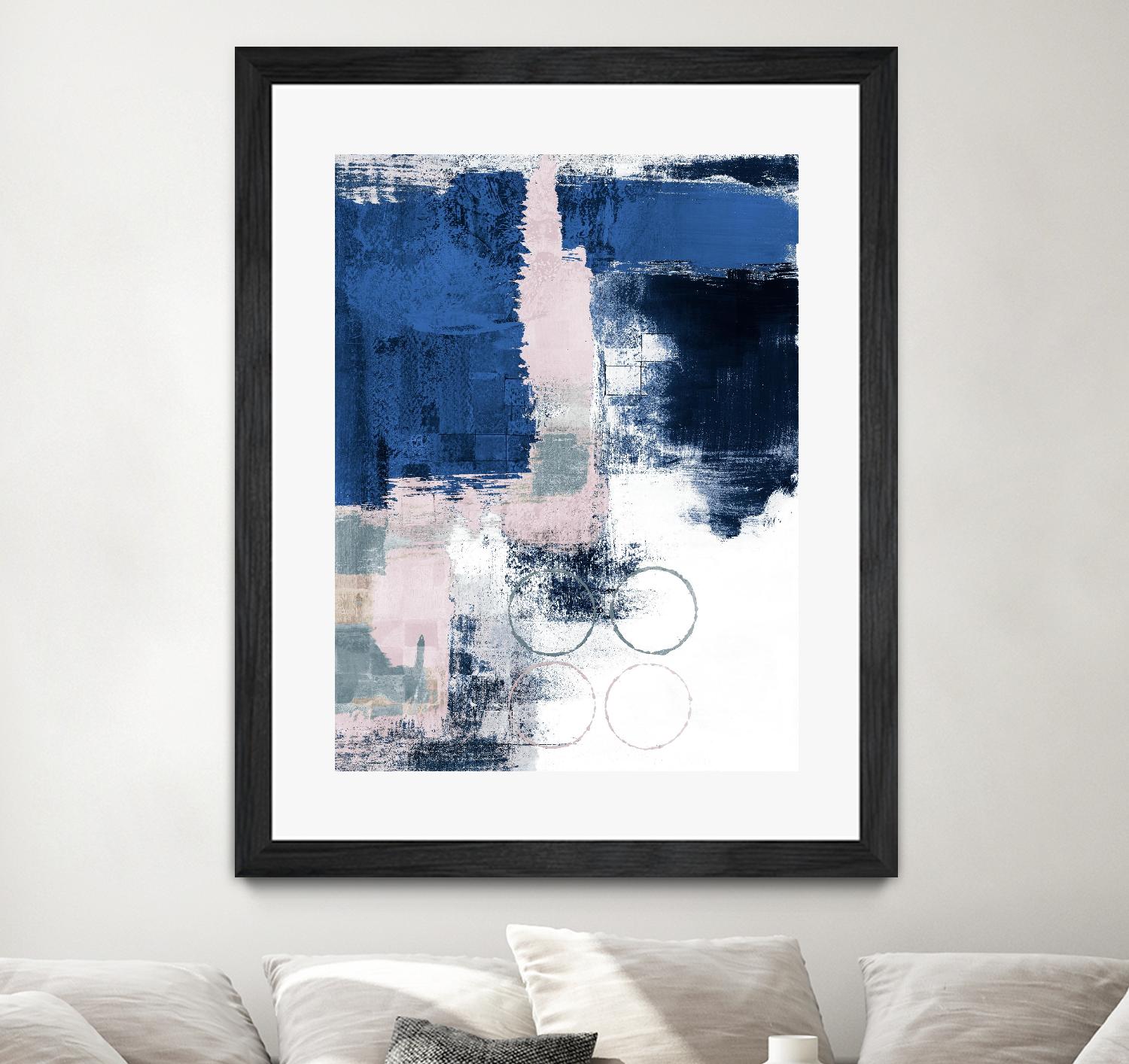 Internal Blues by Lanie Loreth on GIANT ART - abstract