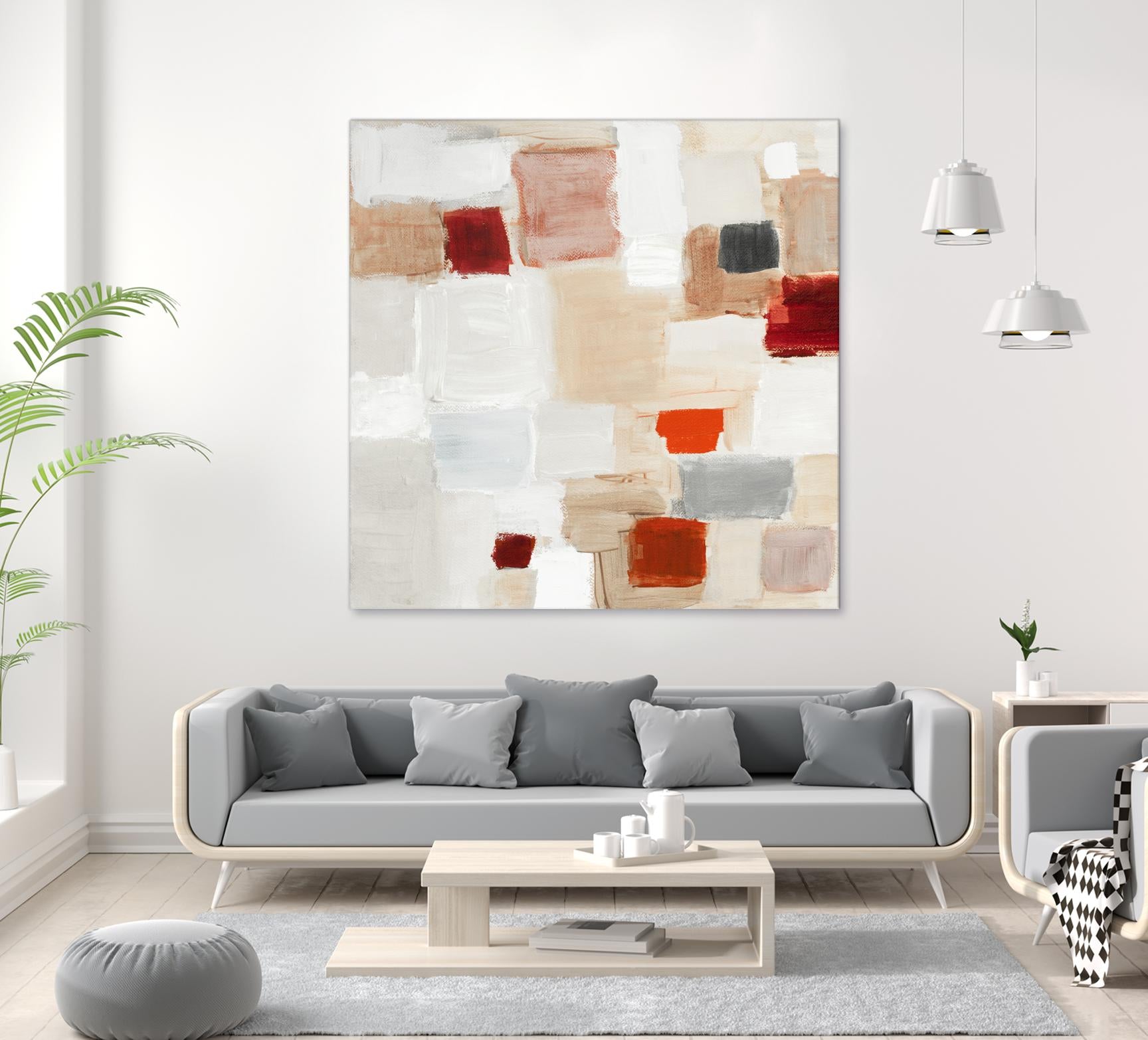 A Cool Moment in Time I by Lanie Loreth on GIANT ART - white abstract