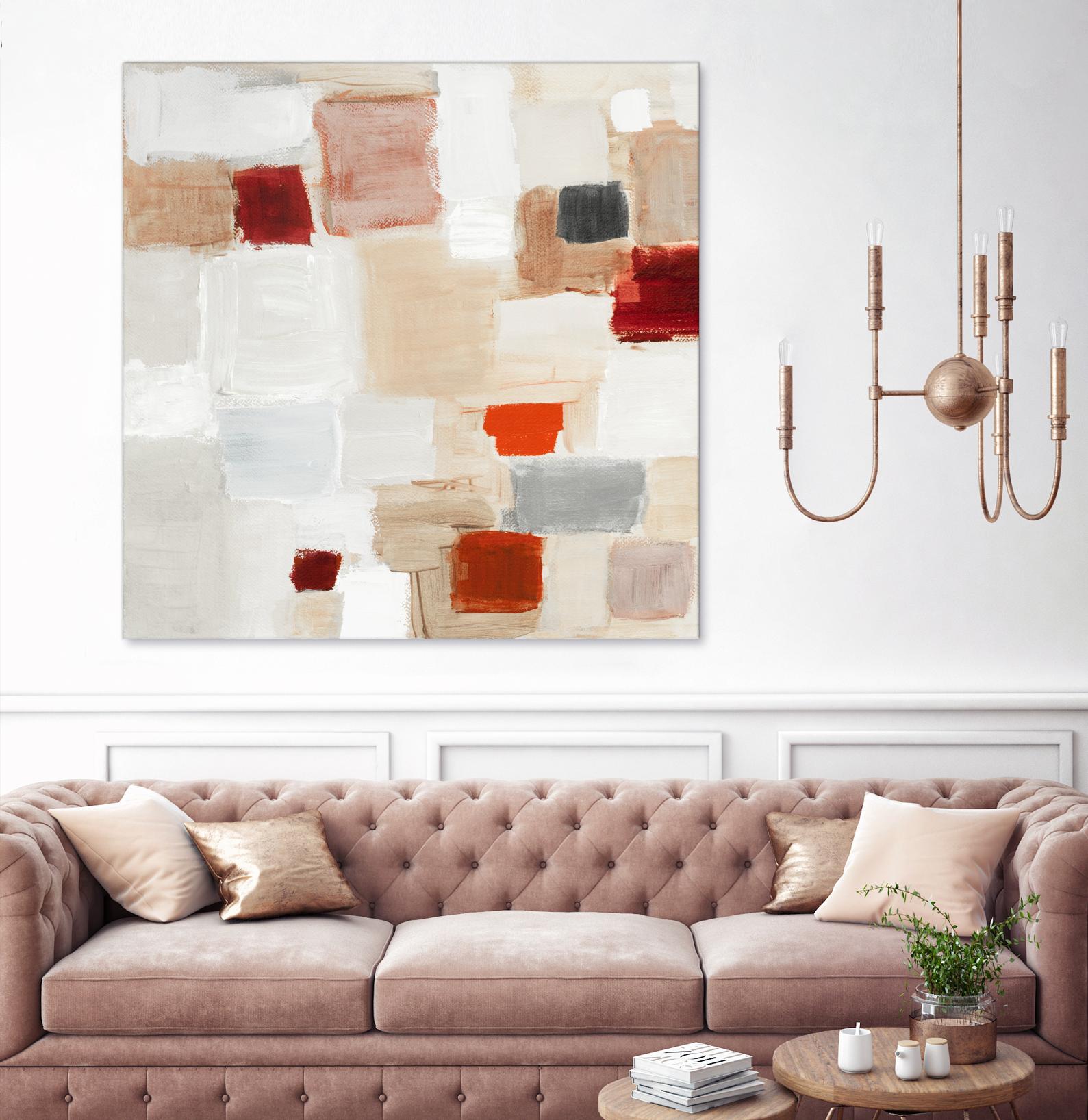 A Cool Moment in Time I by Lanie Loreth on GIANT ART - white abstract