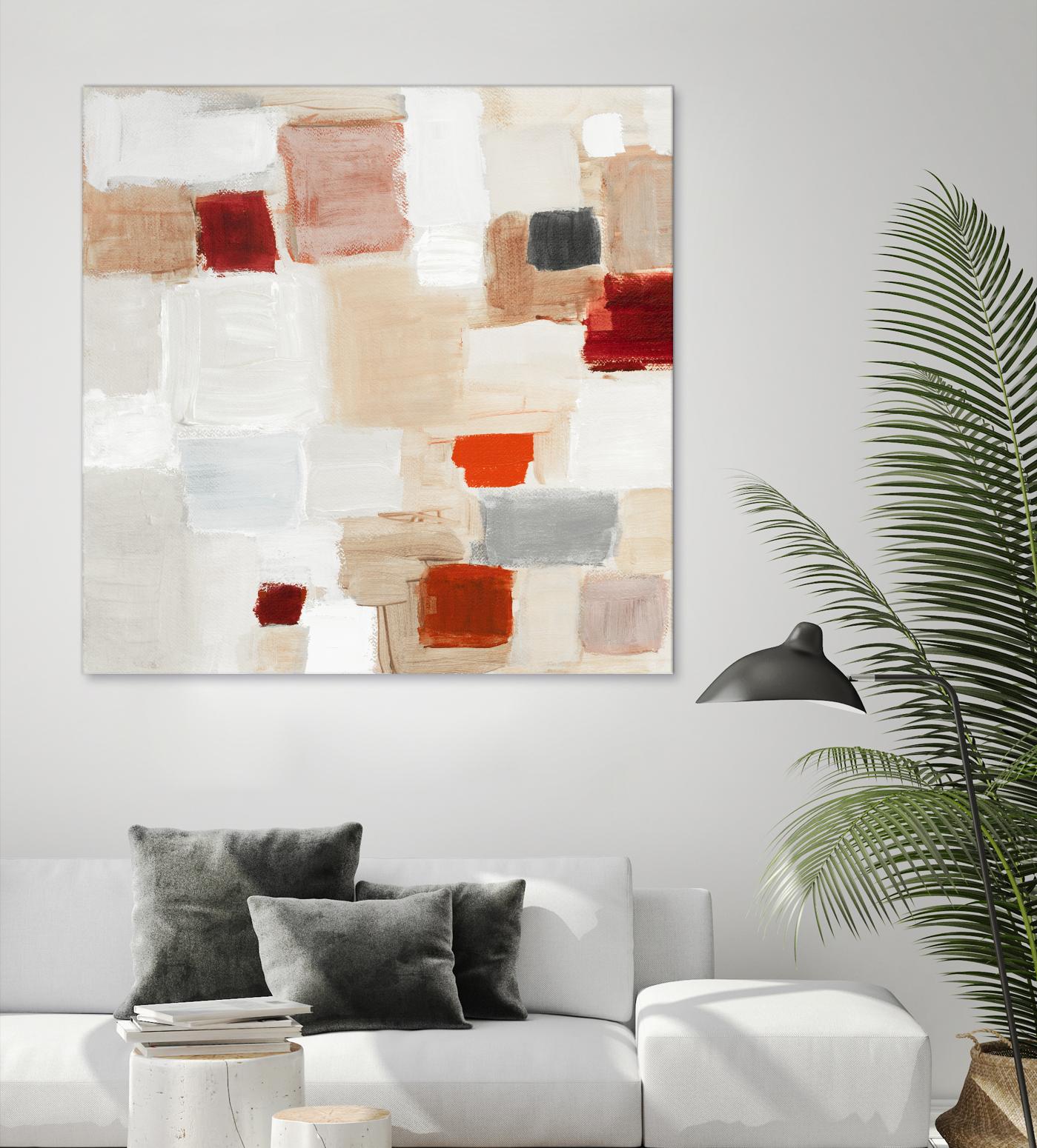 A Cool Moment in Time I by Lanie Loreth on GIANT ART - white abstract