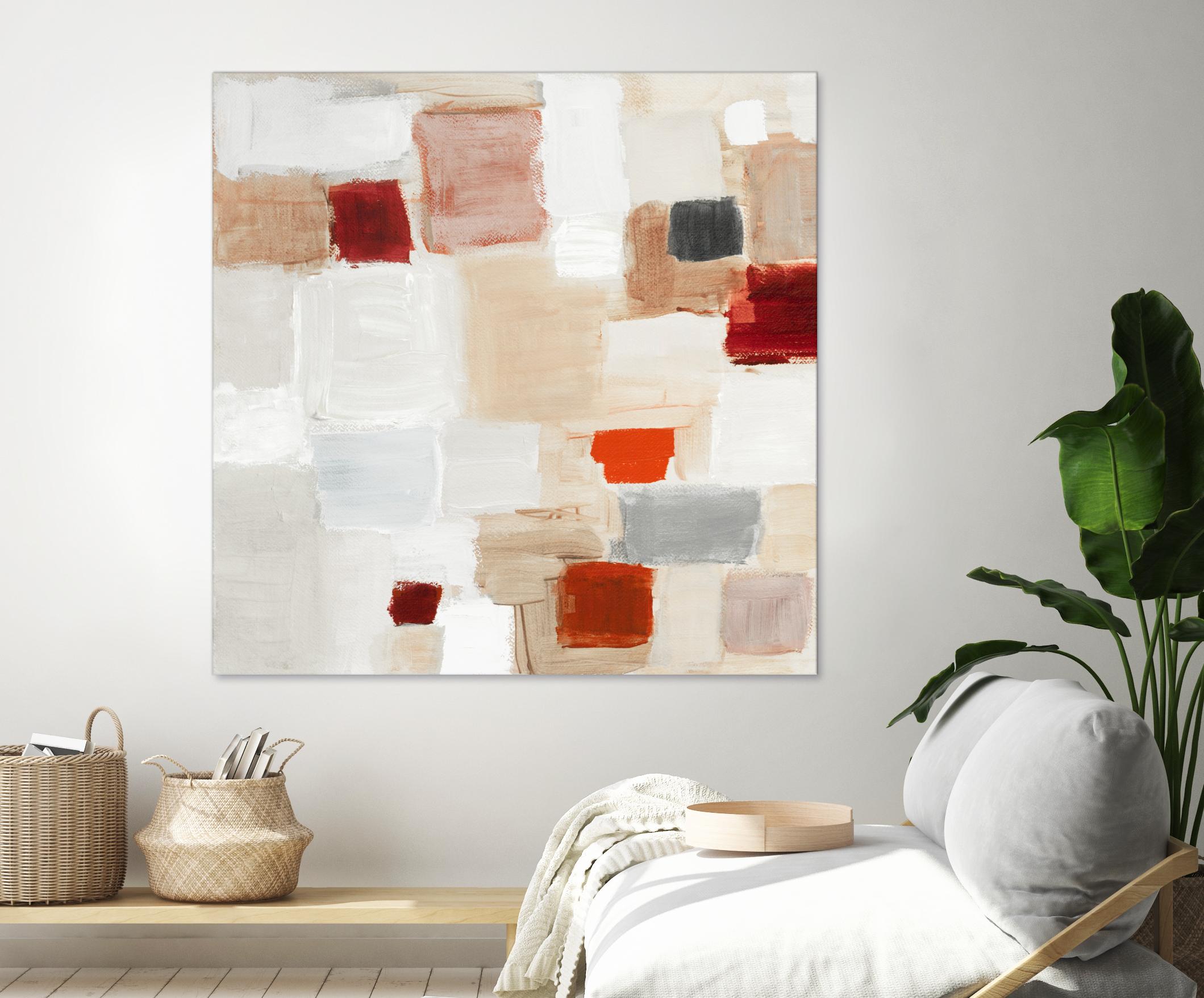 A Cool Moment in Time I by Lanie Loreth on GIANT ART - white abstract