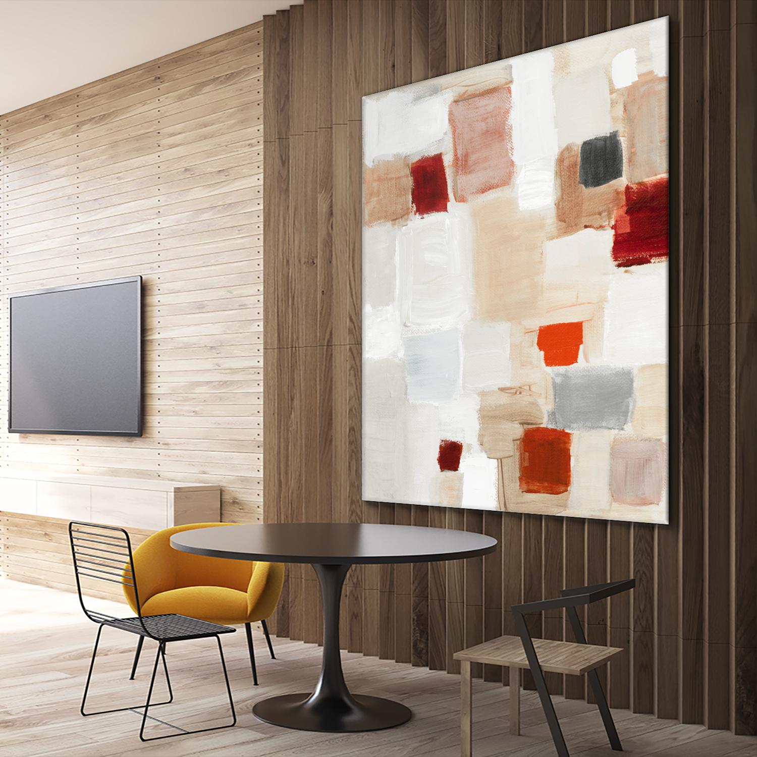 A Cool Moment in Time I by Lanie Loreth on GIANT ART - white abstract