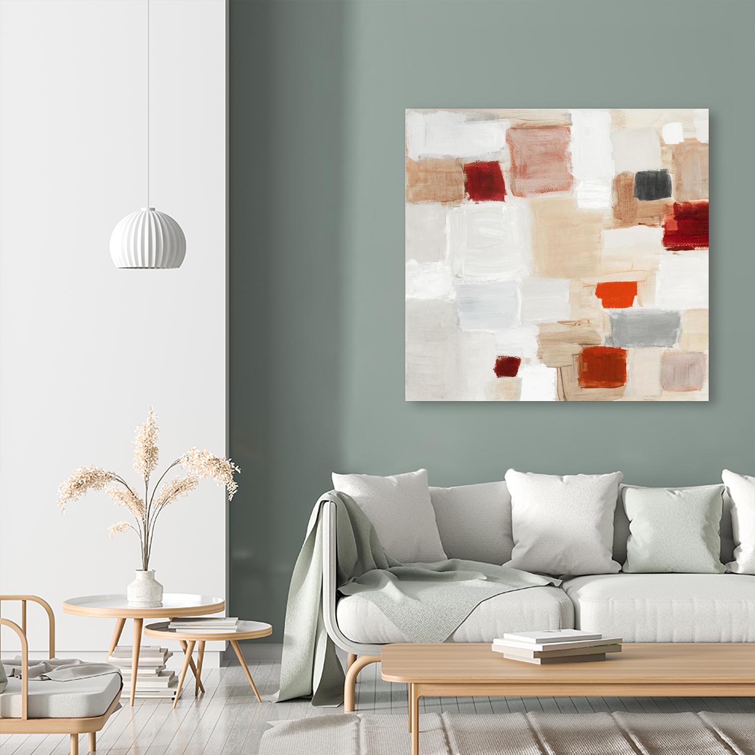 A Cool Moment in Time I by Lanie Loreth on GIANT ART - white abstract