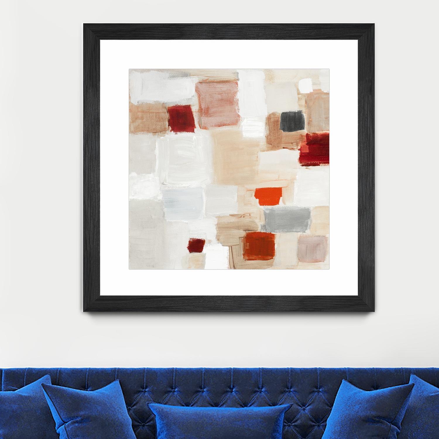 A Cool Moment in Time I by Lanie Loreth on GIANT ART - white abstract