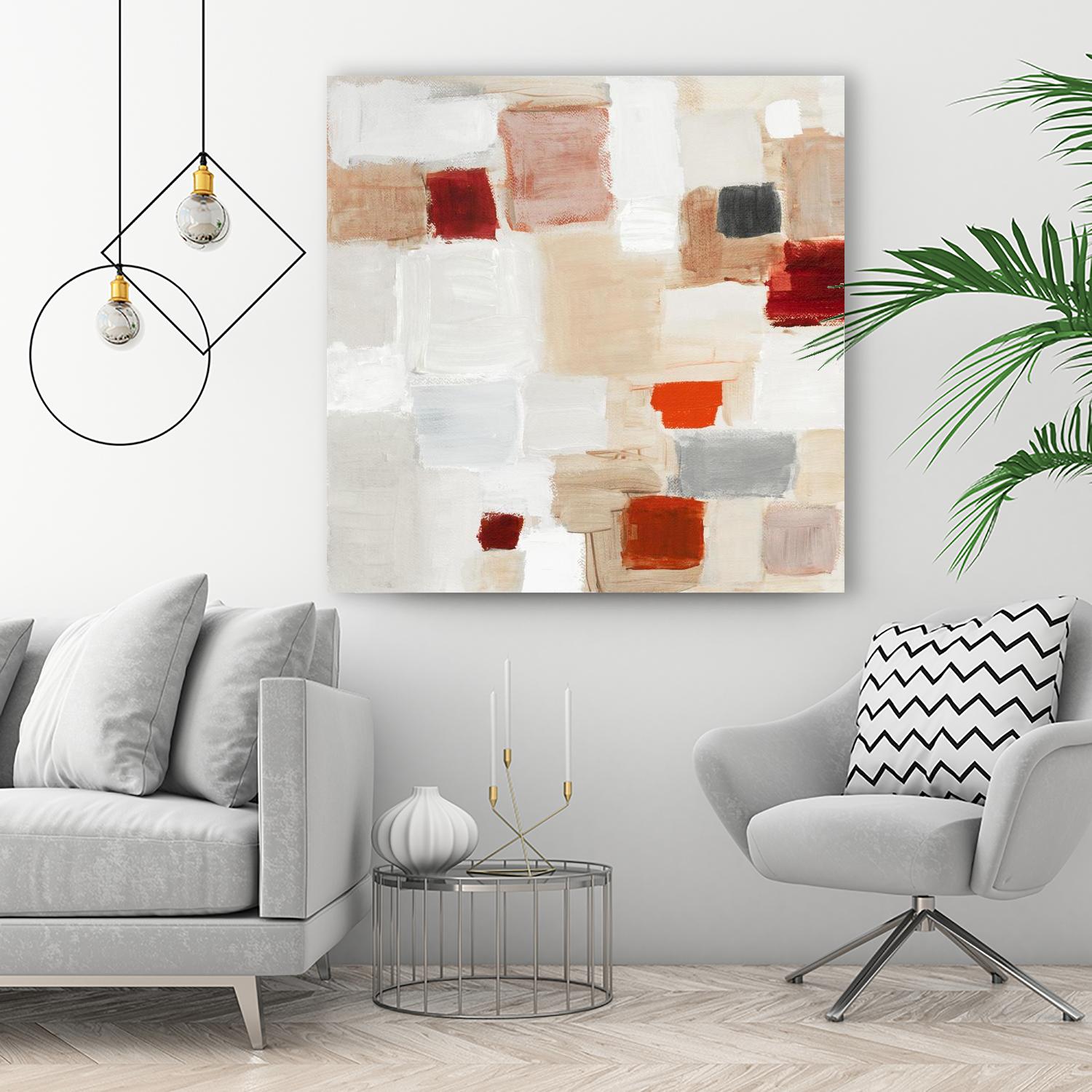 A Cool Moment in Time I by Lanie Loreth on GIANT ART - white abstract