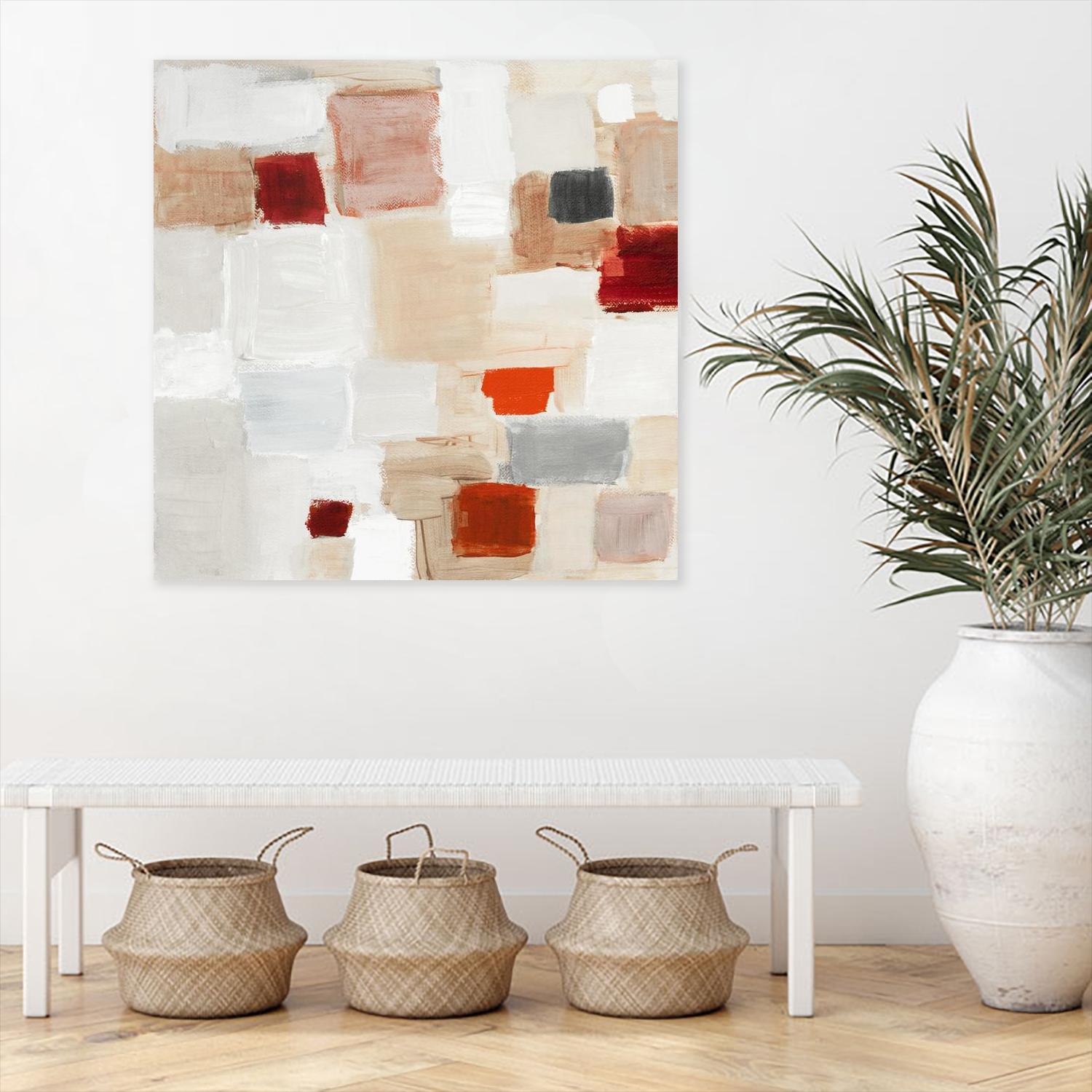 A Cool Moment in Time I by Lanie Loreth on GIANT ART - white abstract