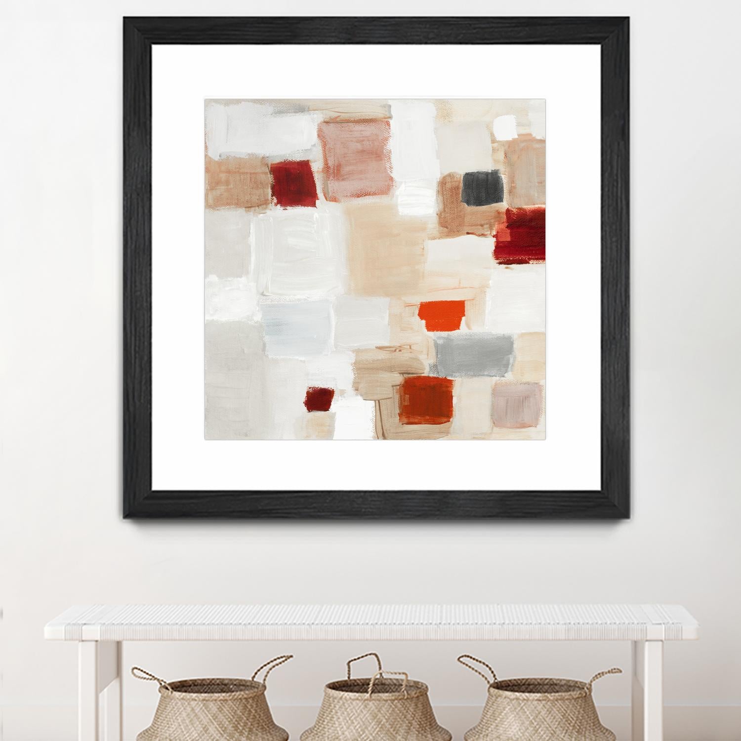 A Cool Moment in Time I by Lanie Loreth on GIANT ART - white abstract