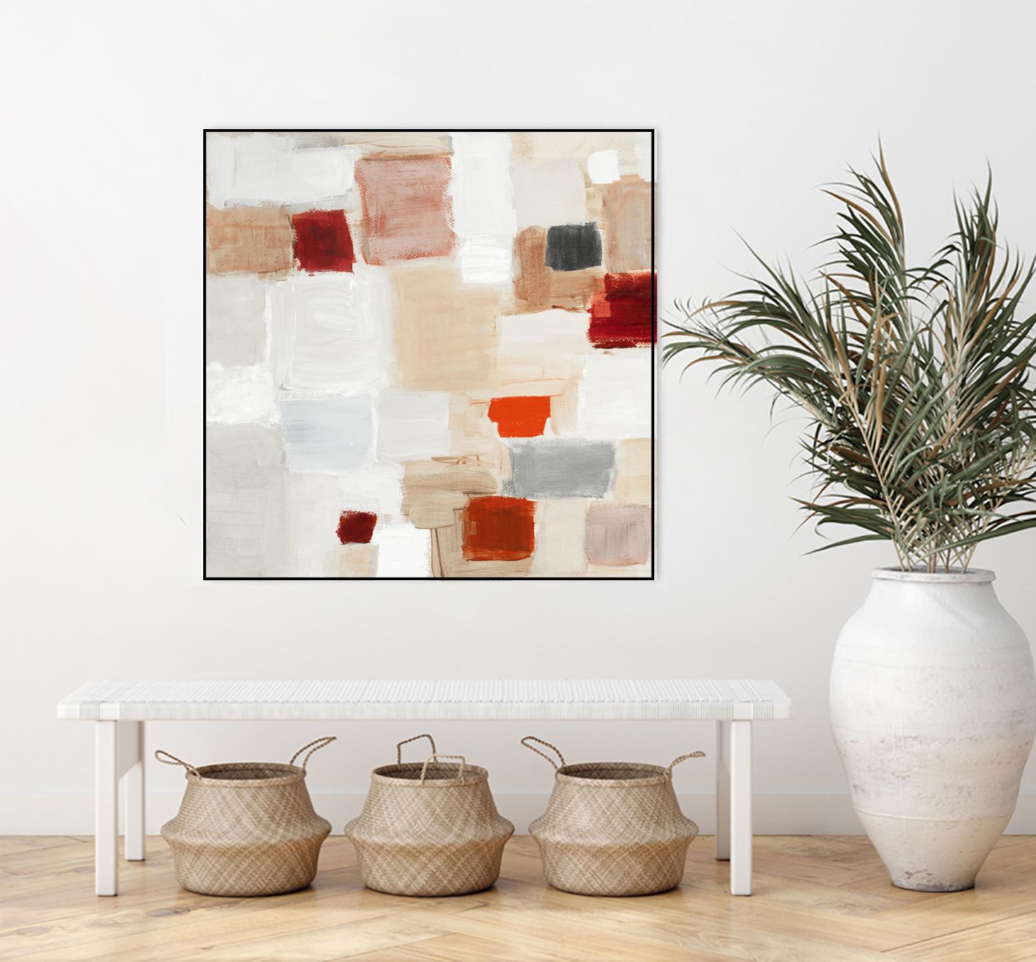 A Cool Moment in Time I by Lanie Loreth on GIANT ART - white abstract