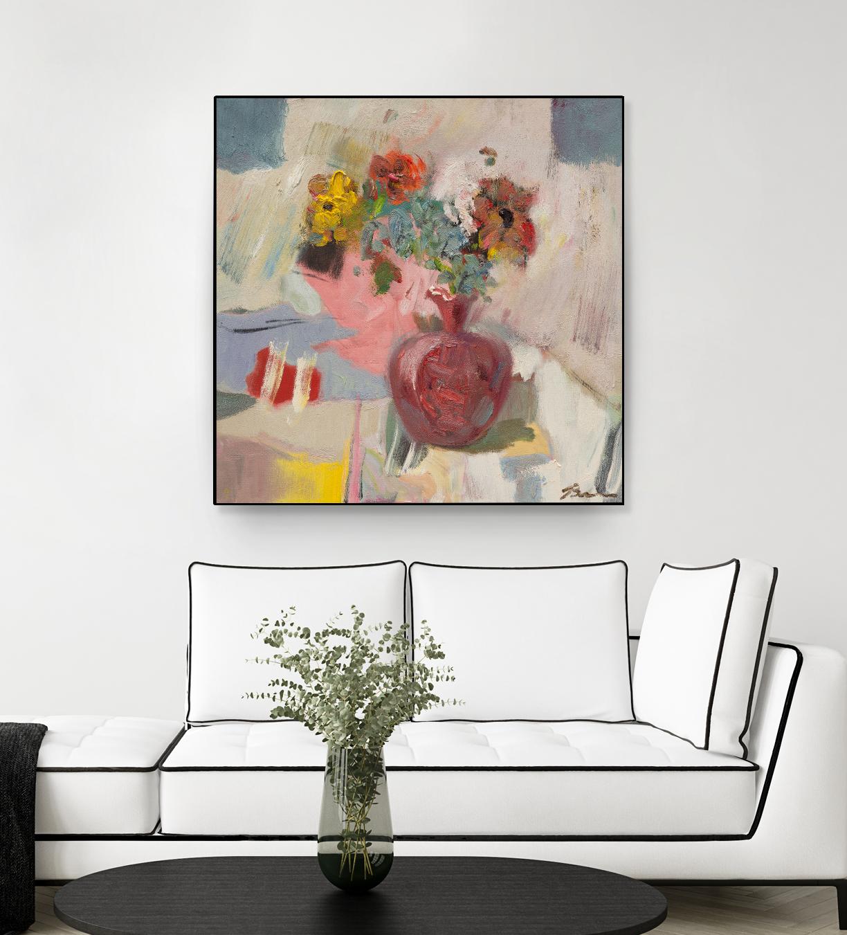 Candy Apple by Bradford Brenner on GIANT ART - pink florals