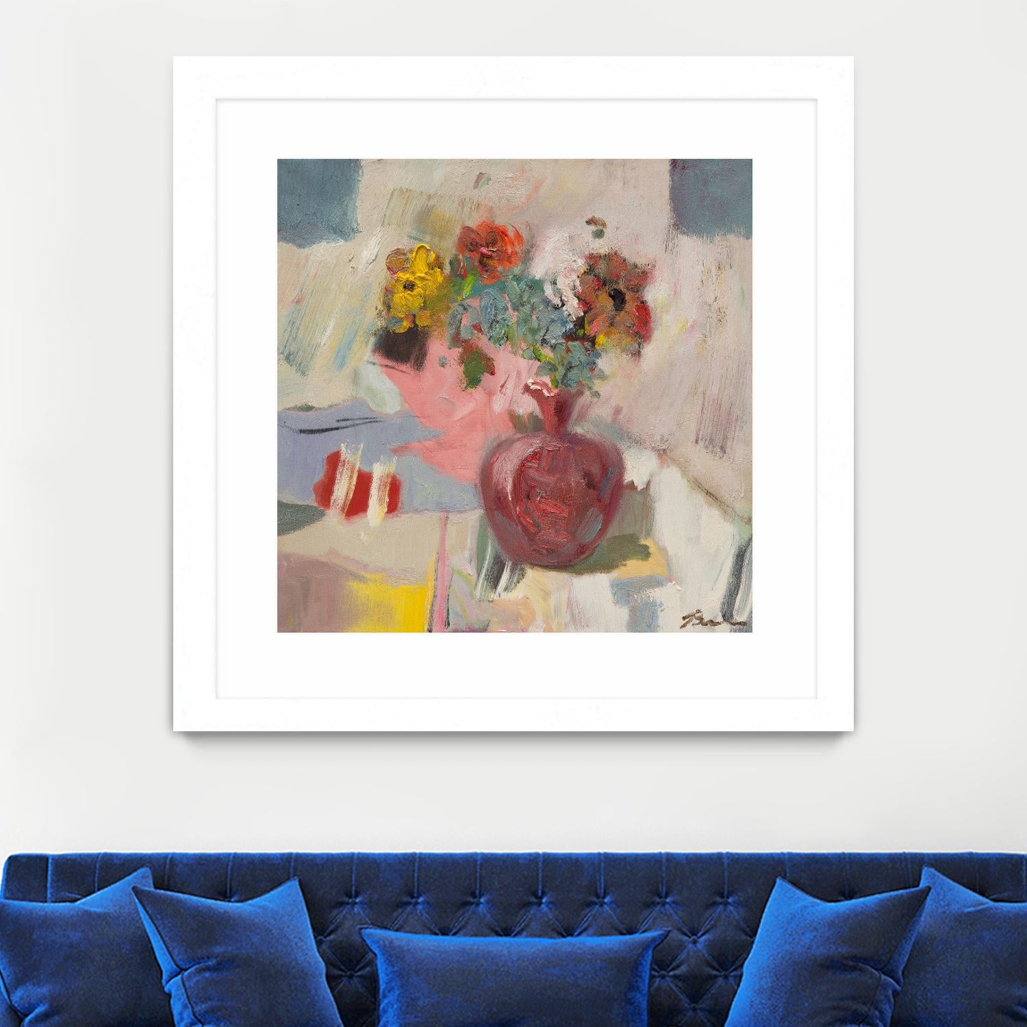 Candy Apple by Bradford Brenner on GIANT ART - pink florals