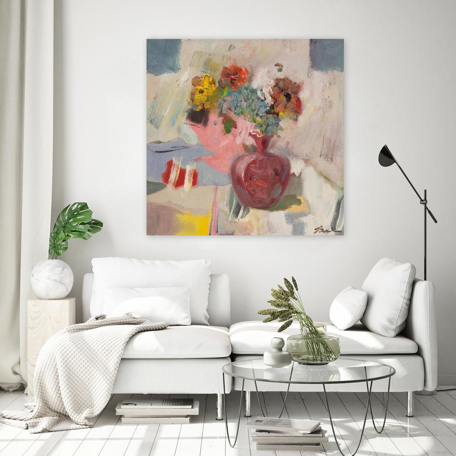 Candy Apple by Bradford Brenner on GIANT ART - pink florals