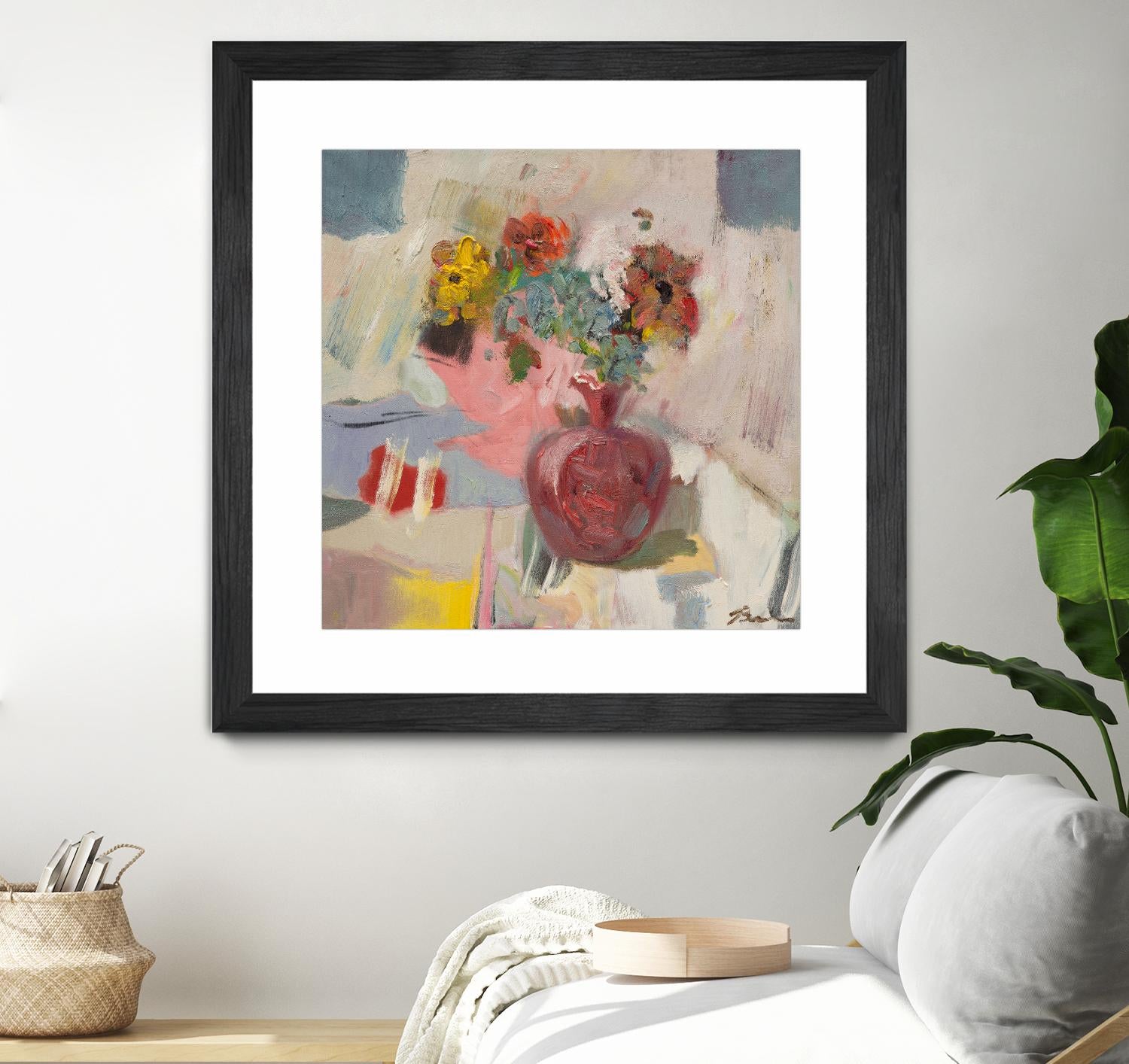 Candy Apple by Bradford Brenner on GIANT ART - pink florals