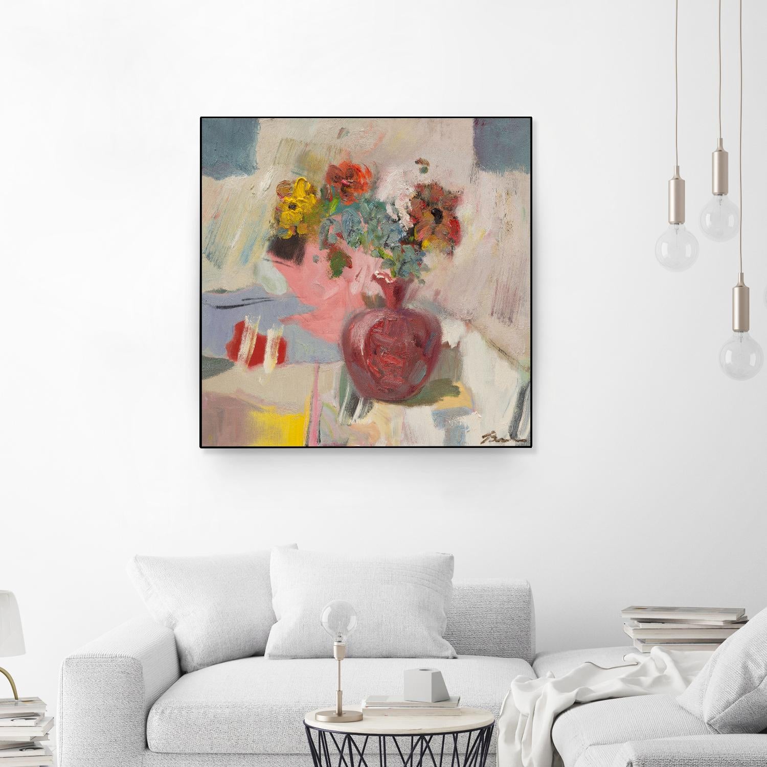 Candy Apple by Bradford Brenner on GIANT ART - pink florals