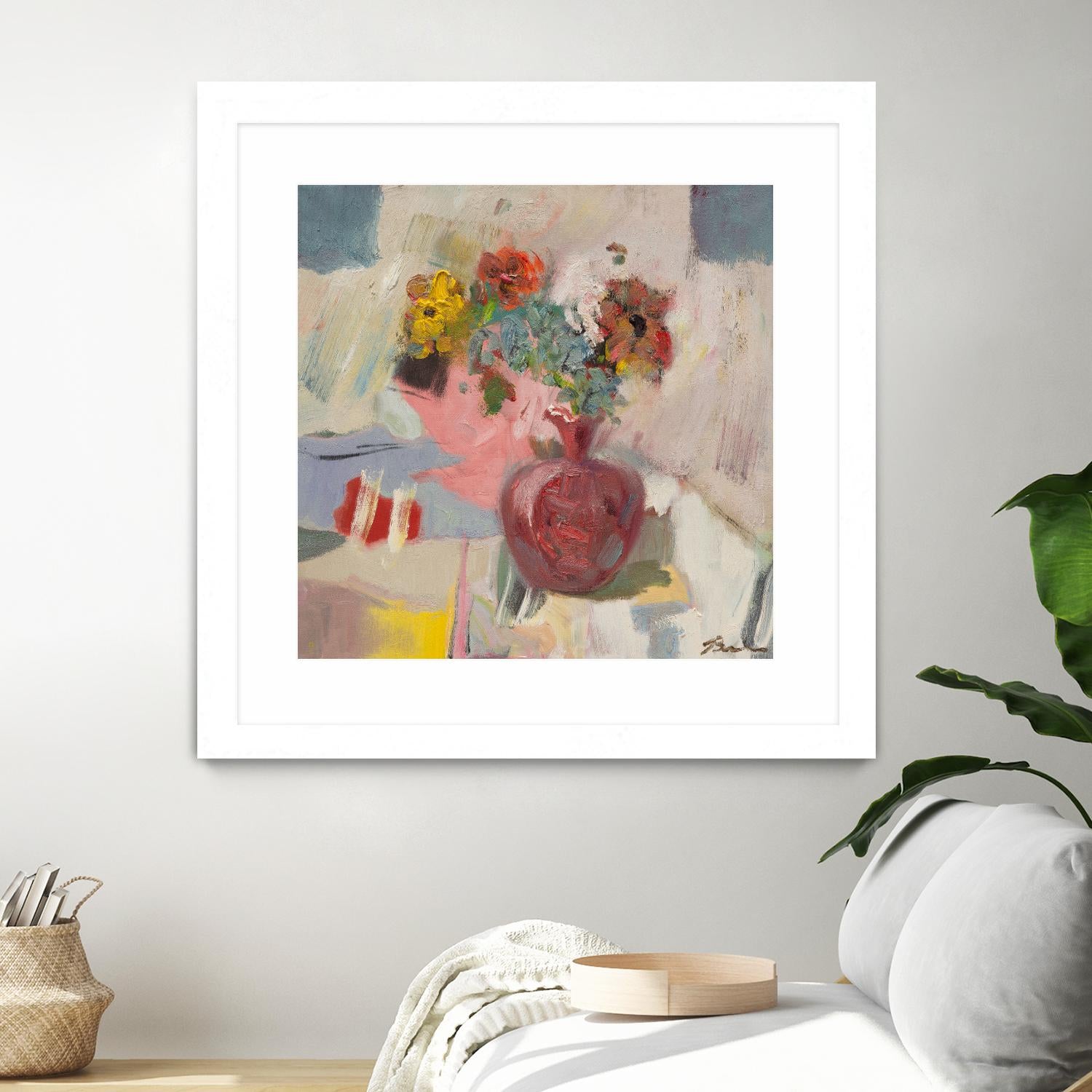 Candy Apple by Bradford Brenner on GIANT ART - pink florals