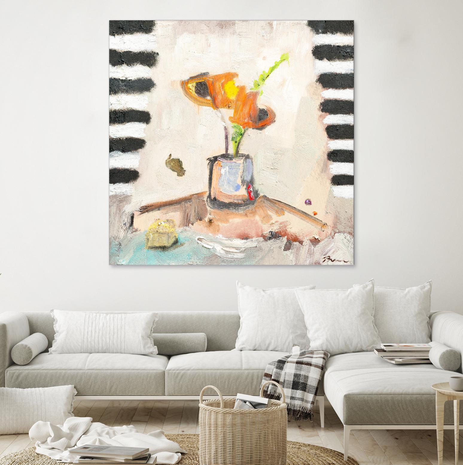 Check Mate by Bradford Brenner on GIANT ART - neutrals floral & still life