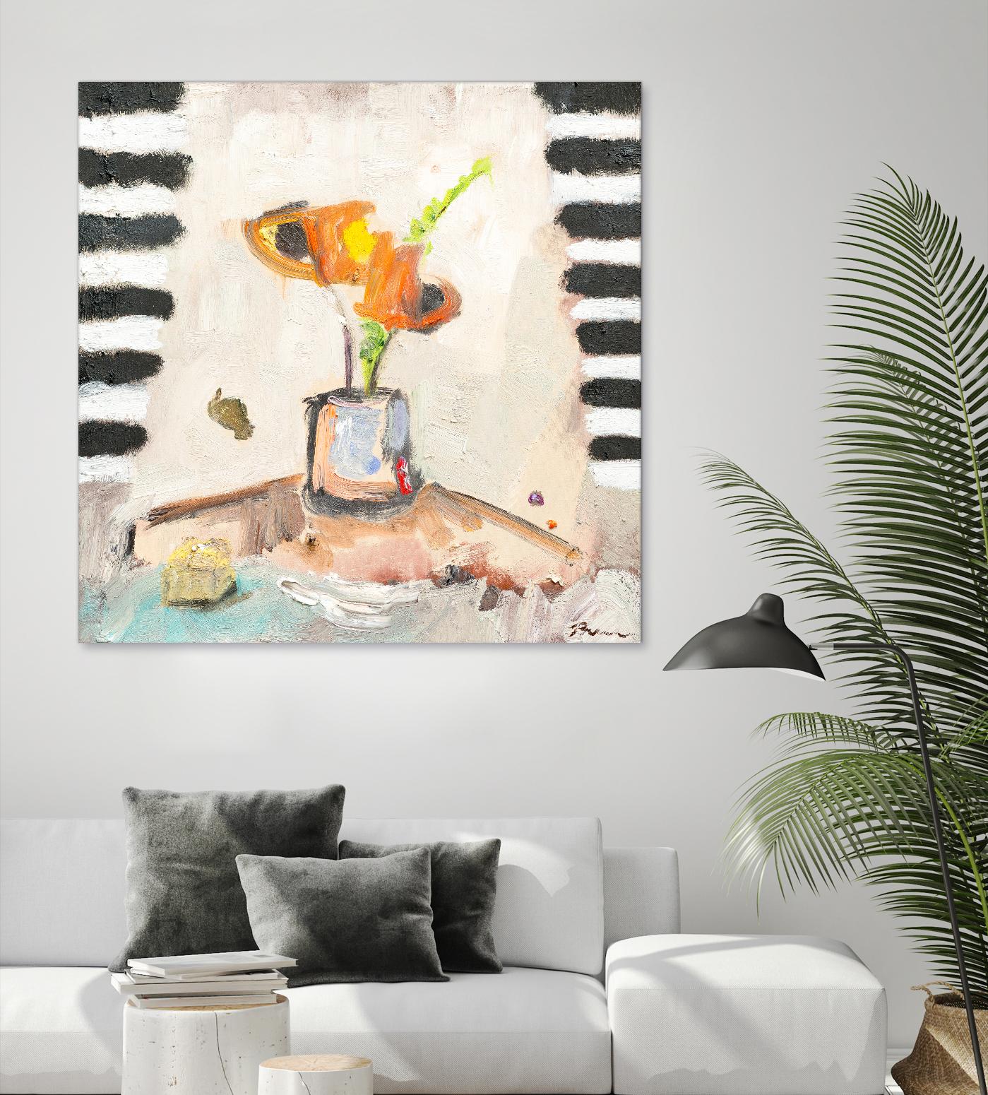 Check Mate by Bradford Brenner on GIANT ART - neutrals floral & still life