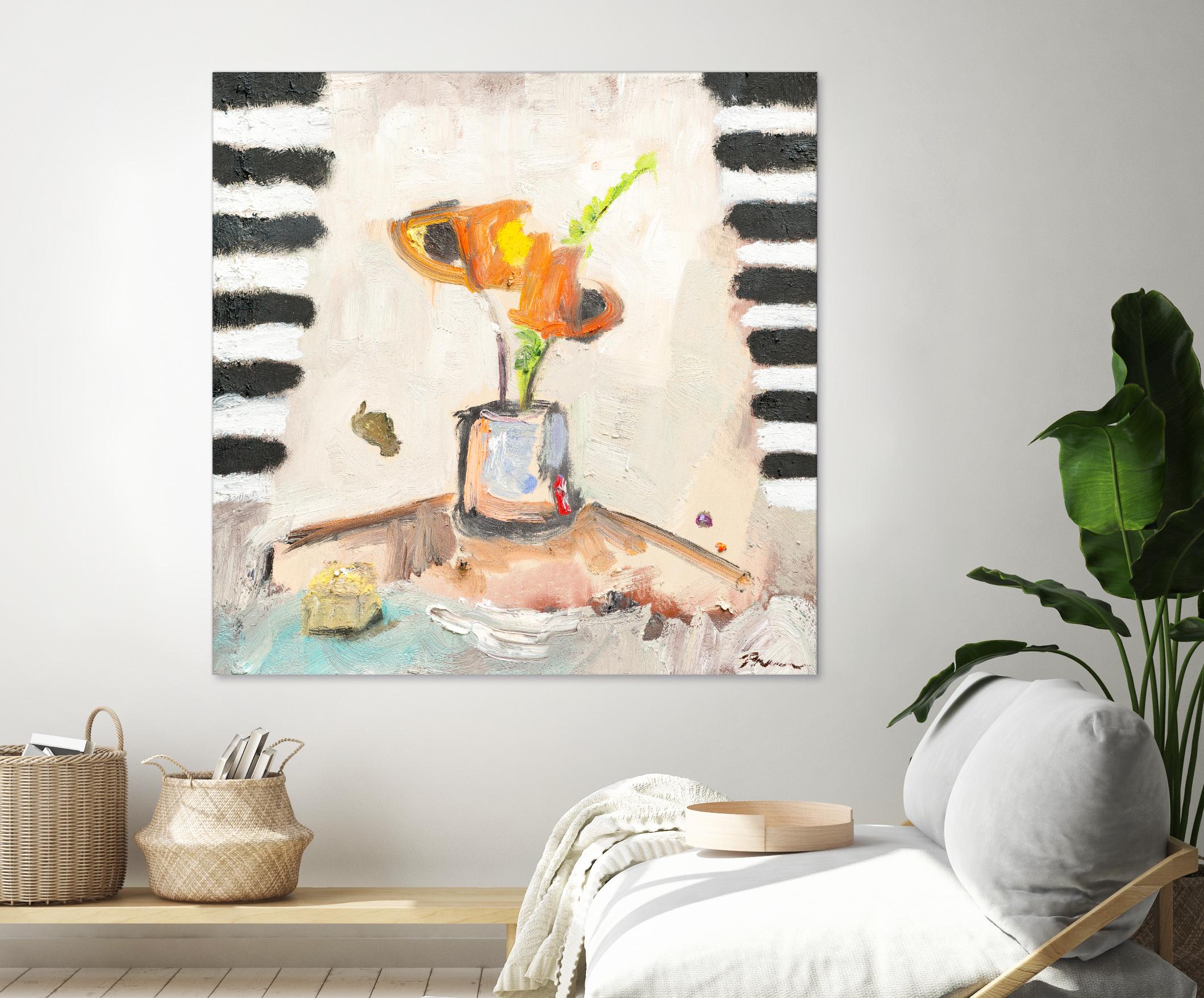 Check Mate by Bradford Brenner on GIANT ART - neutrals floral & still life