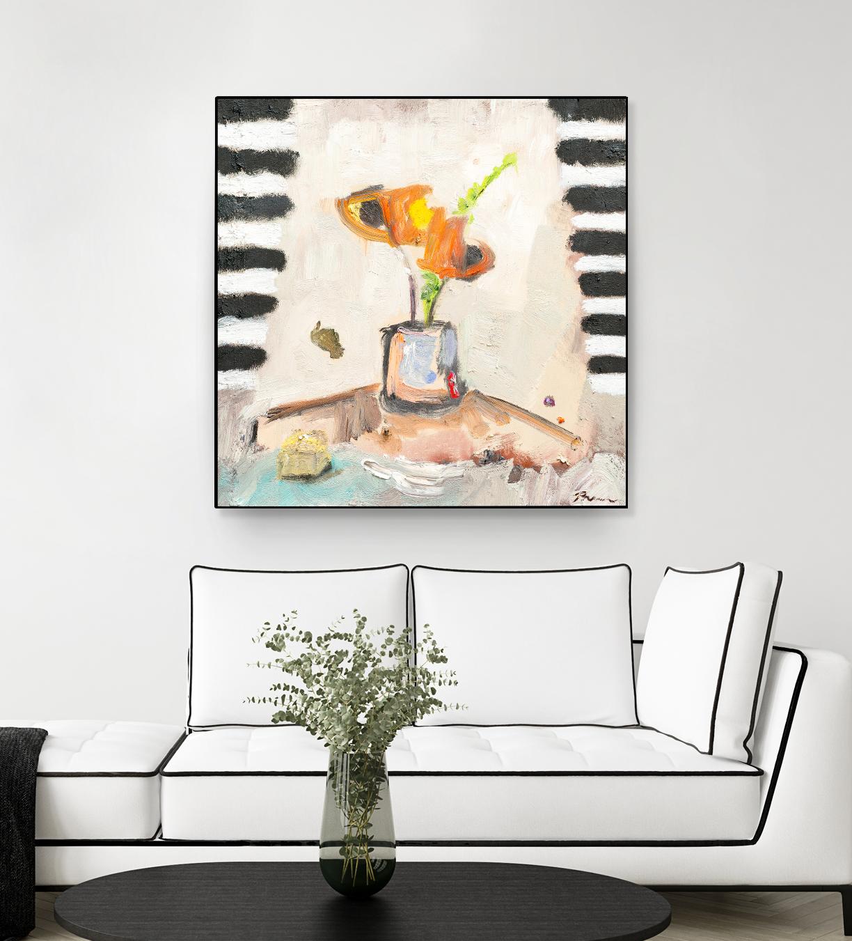 Check Mate by Bradford Brenner on GIANT ART - neutrals floral & still life