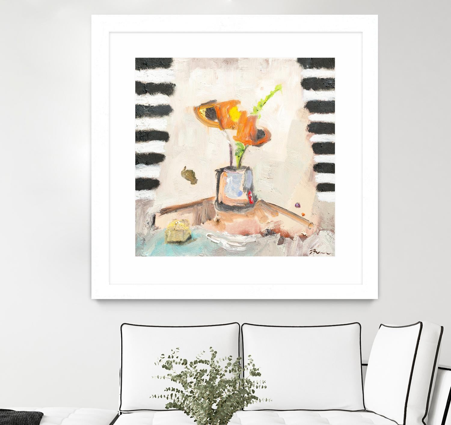 Check Mate by Bradford Brenner on GIANT ART - neutrals floral & still life