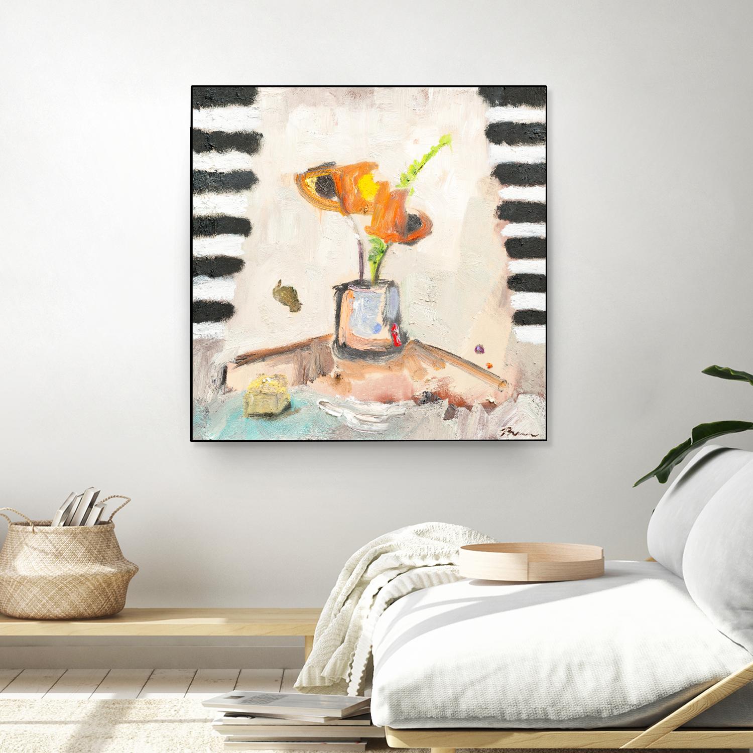 Check Mate by Bradford Brenner on GIANT ART - neutrals floral & still life