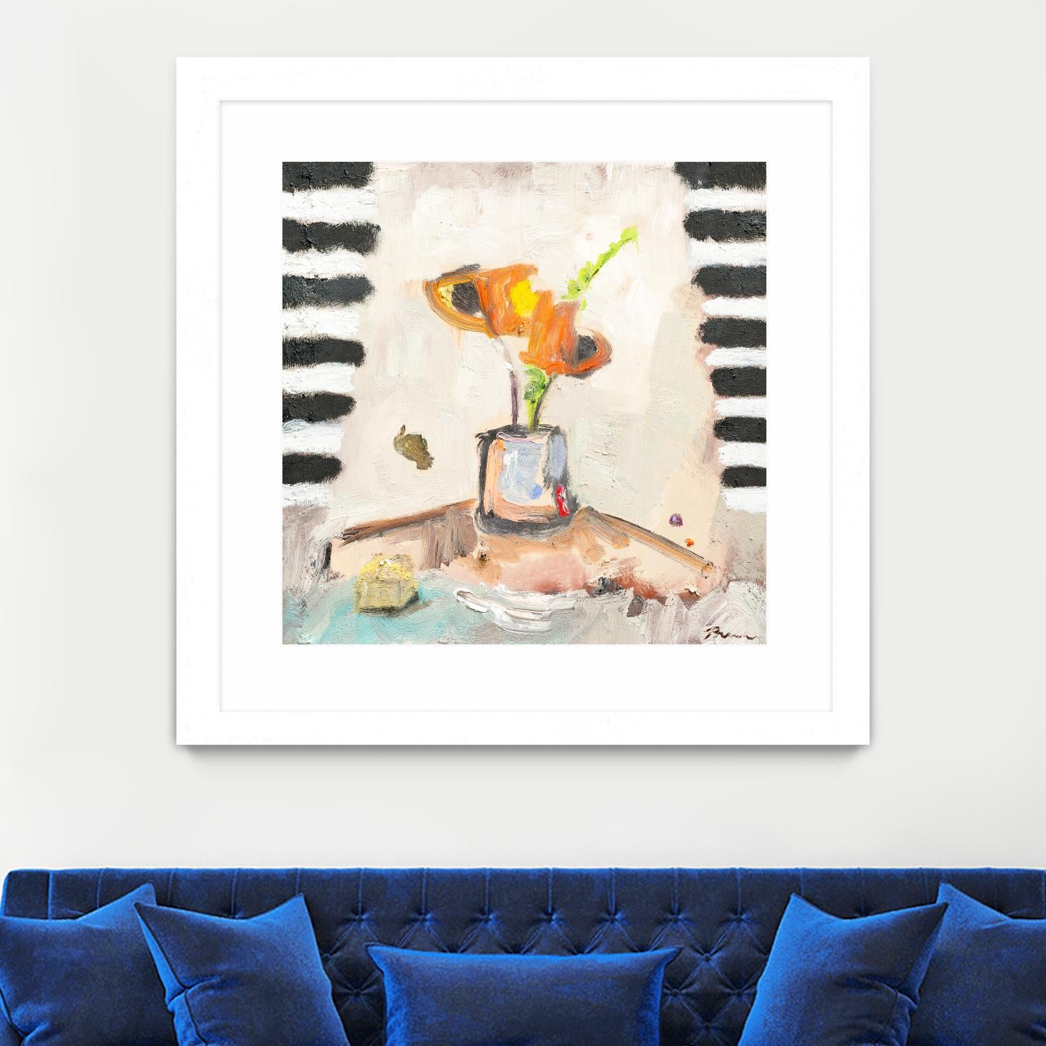 Check Mate by Bradford Brenner on GIANT ART - neutrals floral & still life