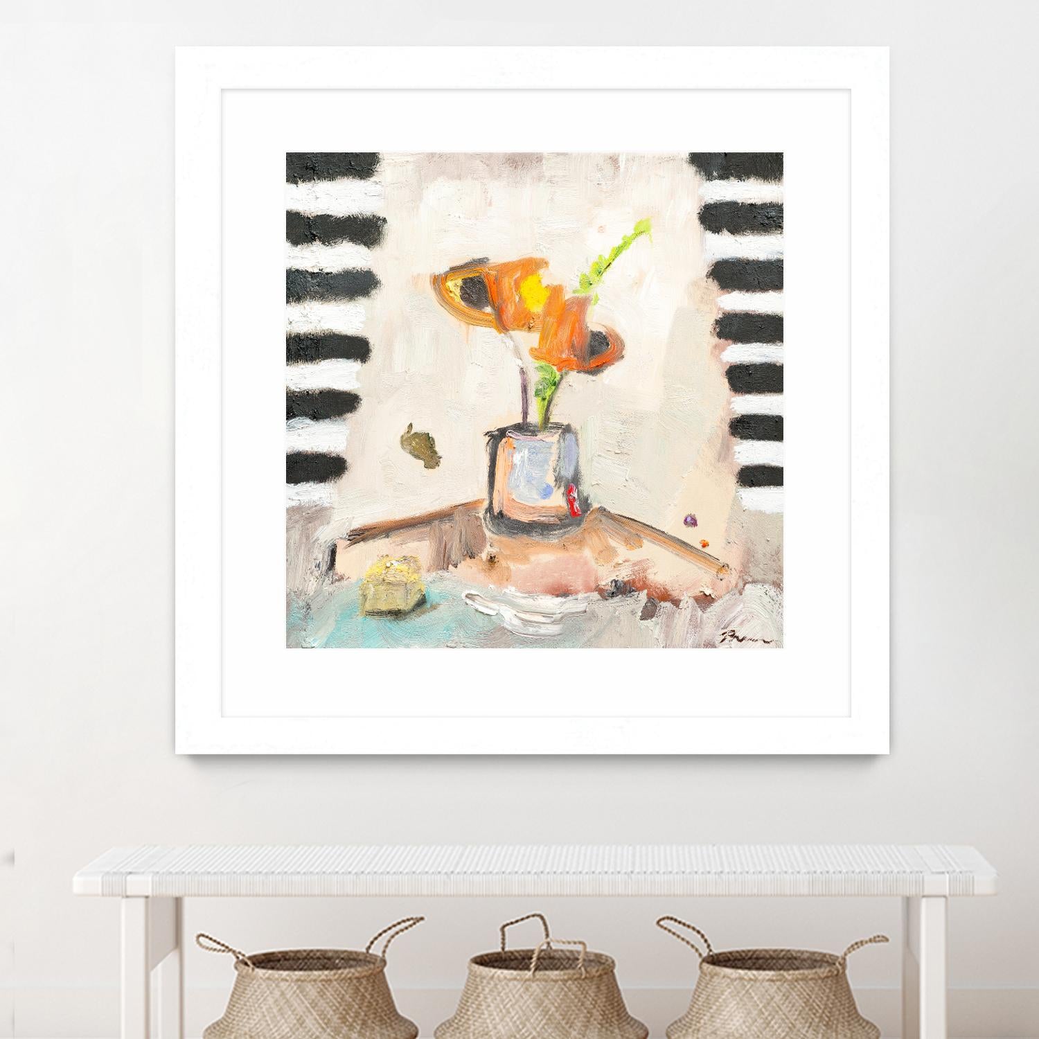 Check Mate by Bradford Brenner on GIANT ART - neutrals floral & still life