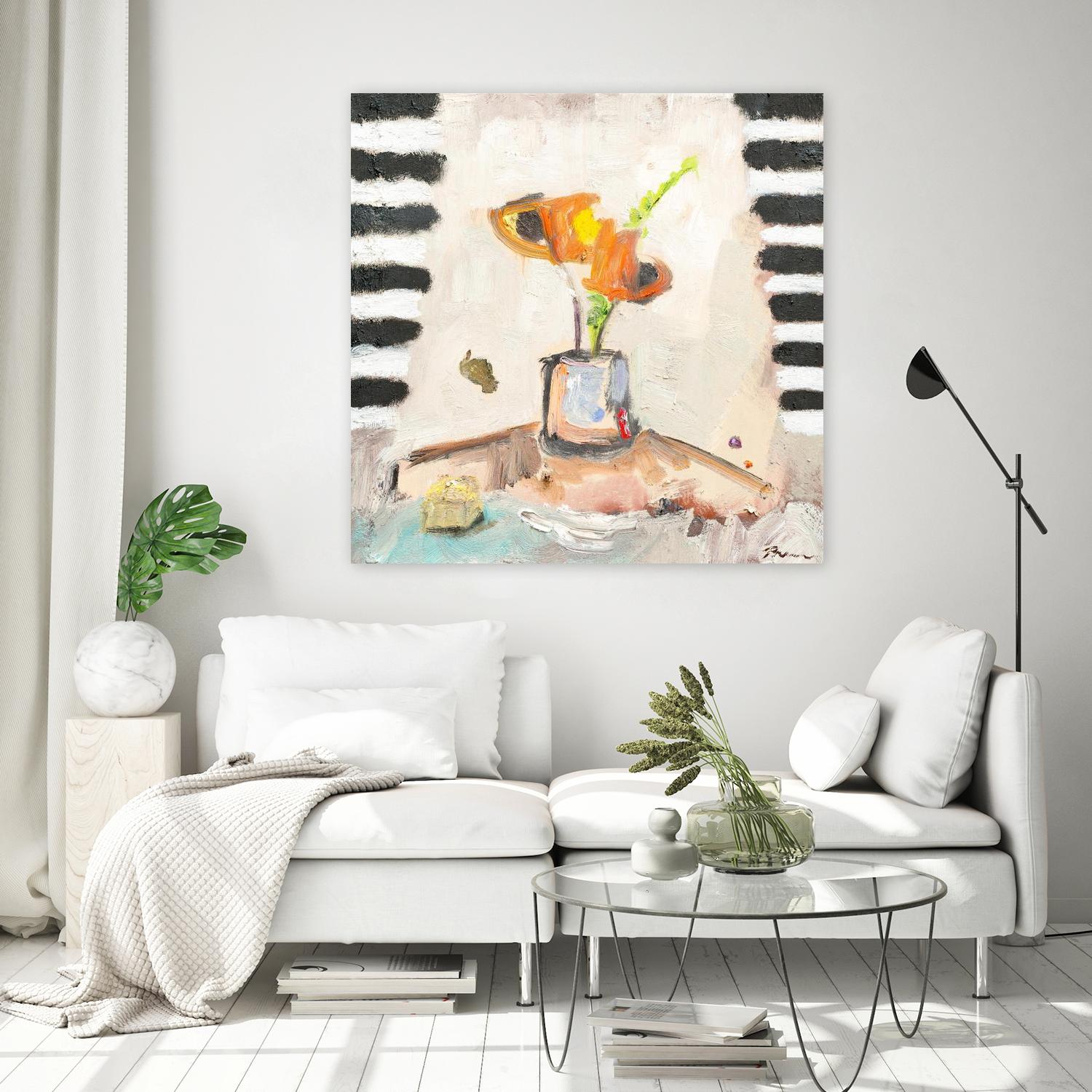 Check Mate by Bradford Brenner on GIANT ART - neutrals floral & still life