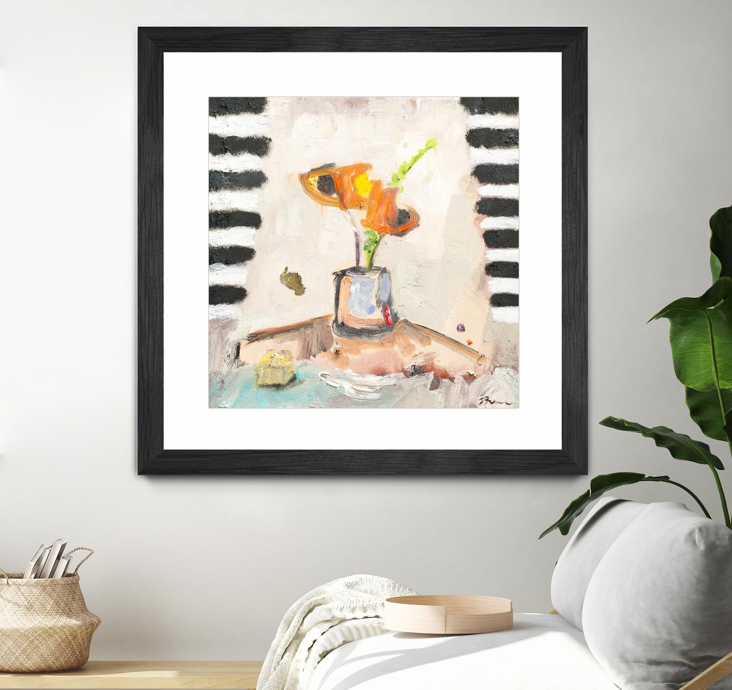 Check Mate by Bradford Brenner on GIANT ART - neutrals floral & still life