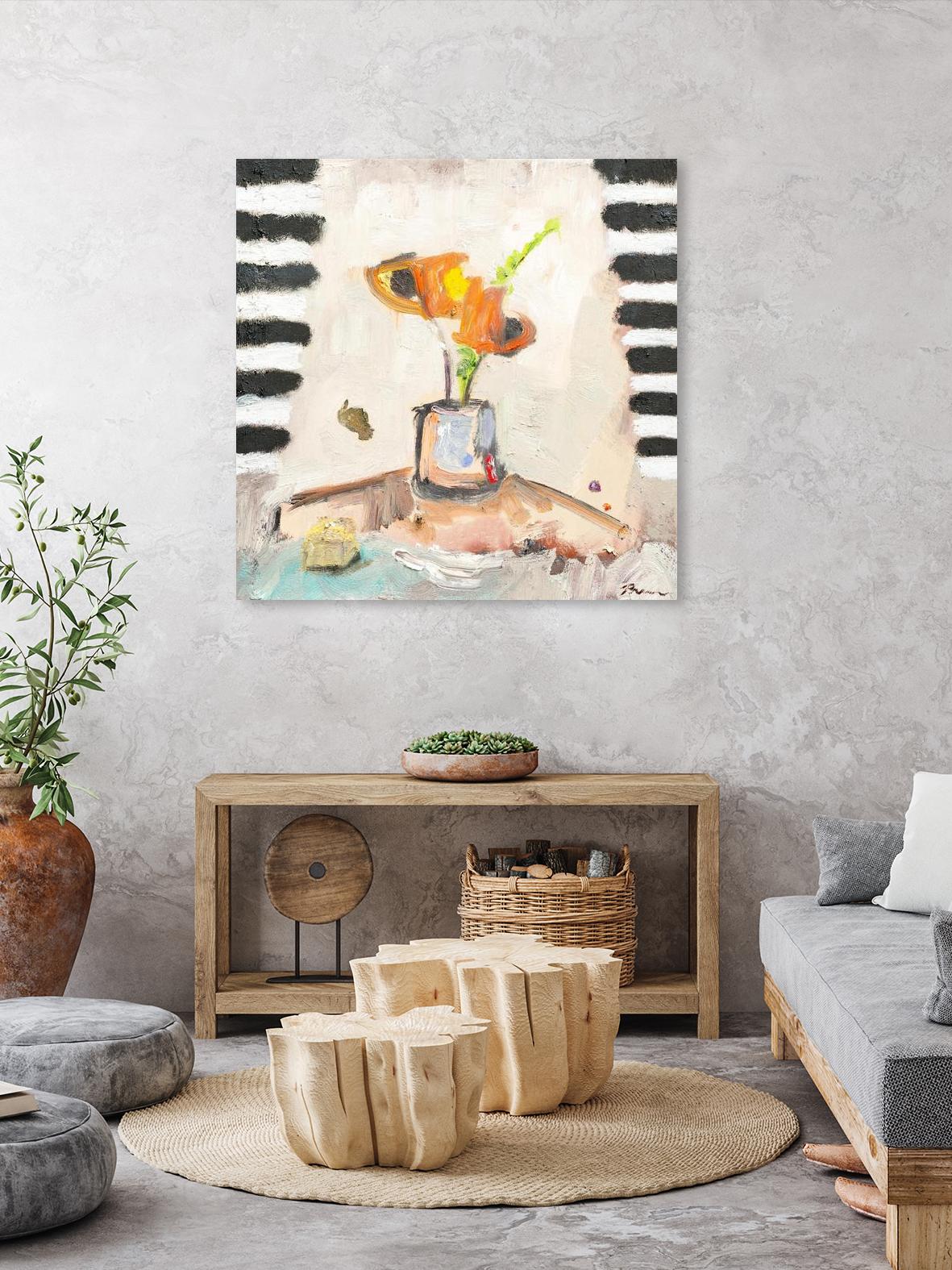 Check Mate by Bradford Brenner on GIANT ART - neutrals floral & still life