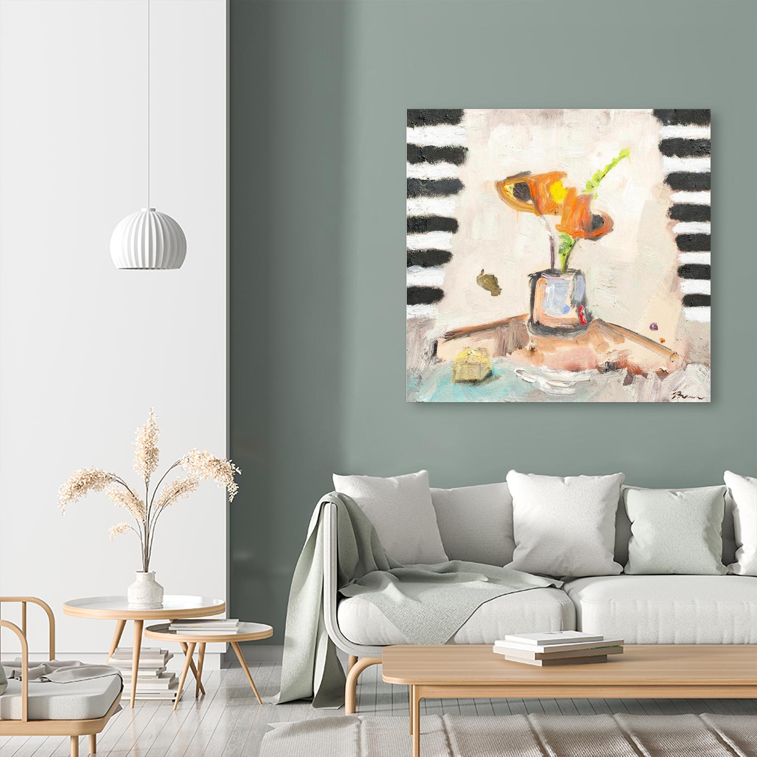 Check Mate by Bradford Brenner on GIANT ART - neutrals floral & still life