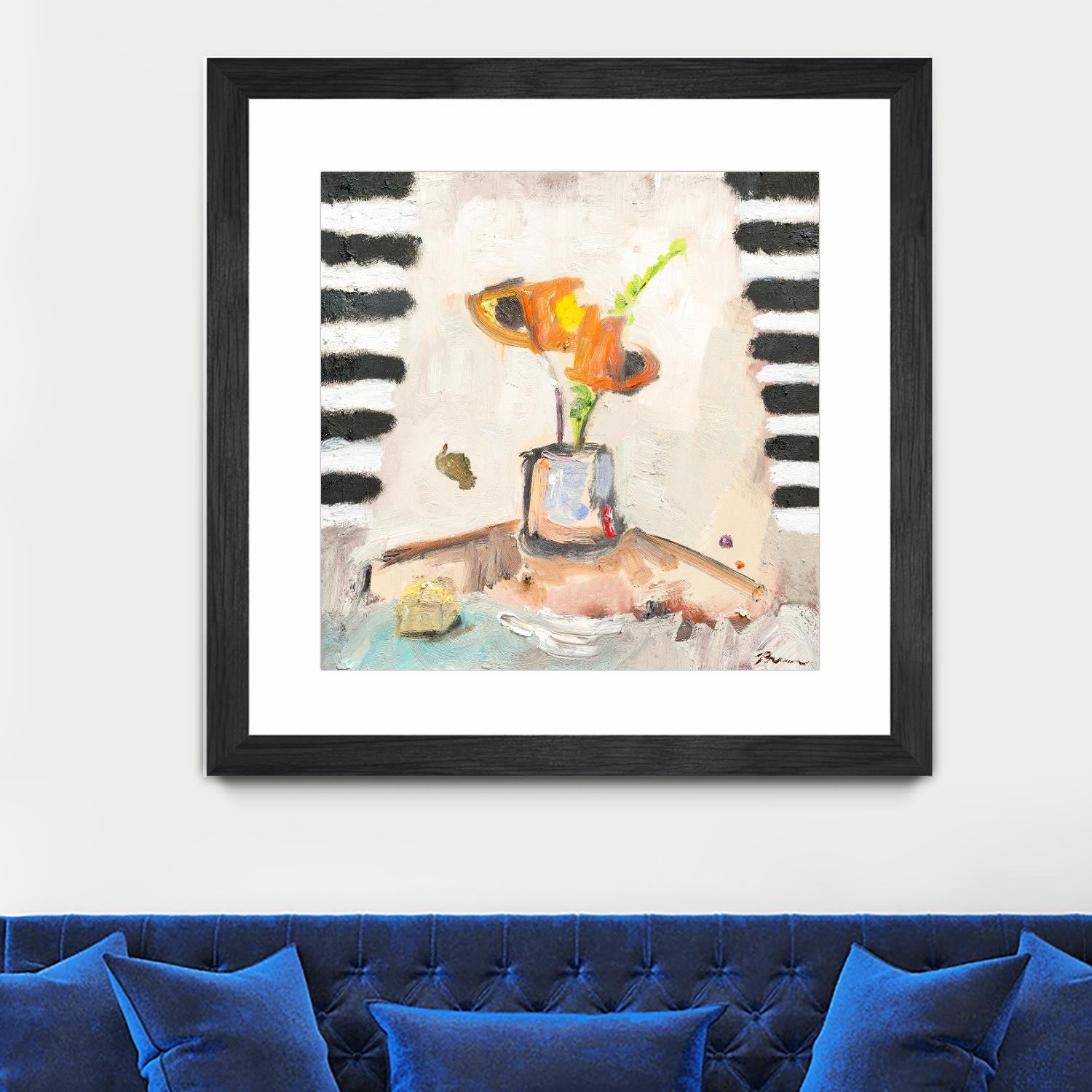 Check Mate by Bradford Brenner on GIANT ART - neutrals floral & still life