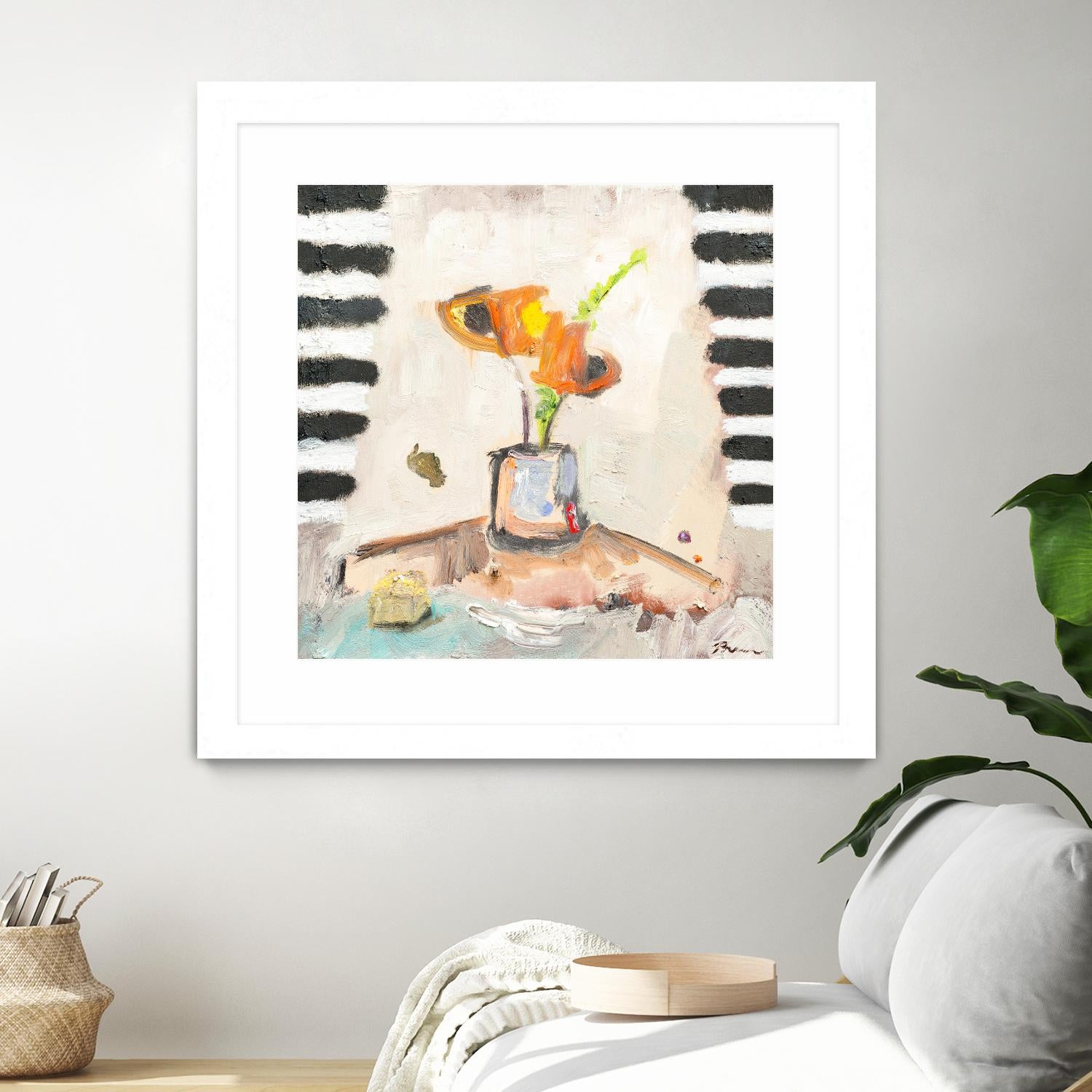 Check Mate by Bradford Brenner on GIANT ART - neutrals floral & still life