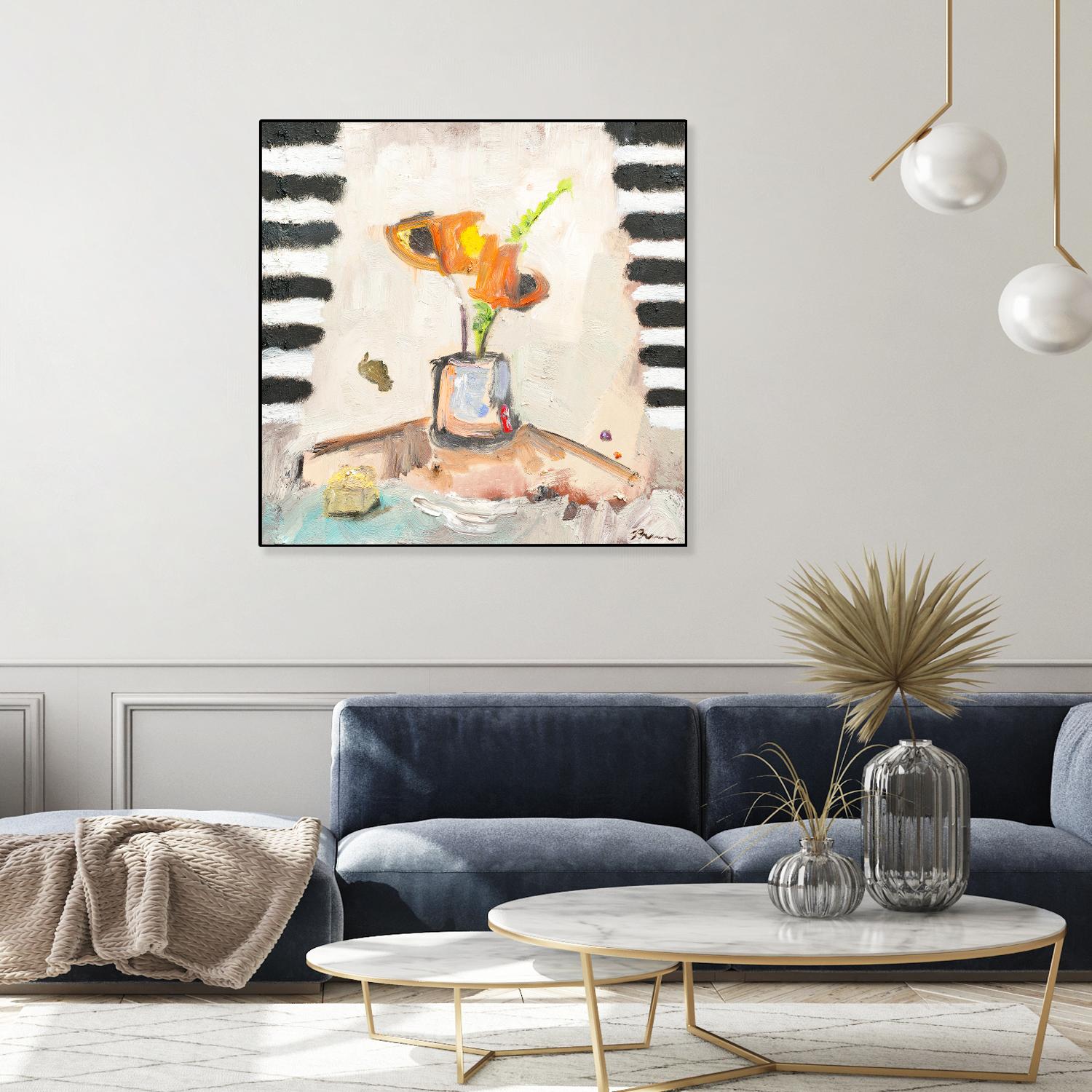 Check Mate by Bradford Brenner on GIANT ART - neutrals floral & still life