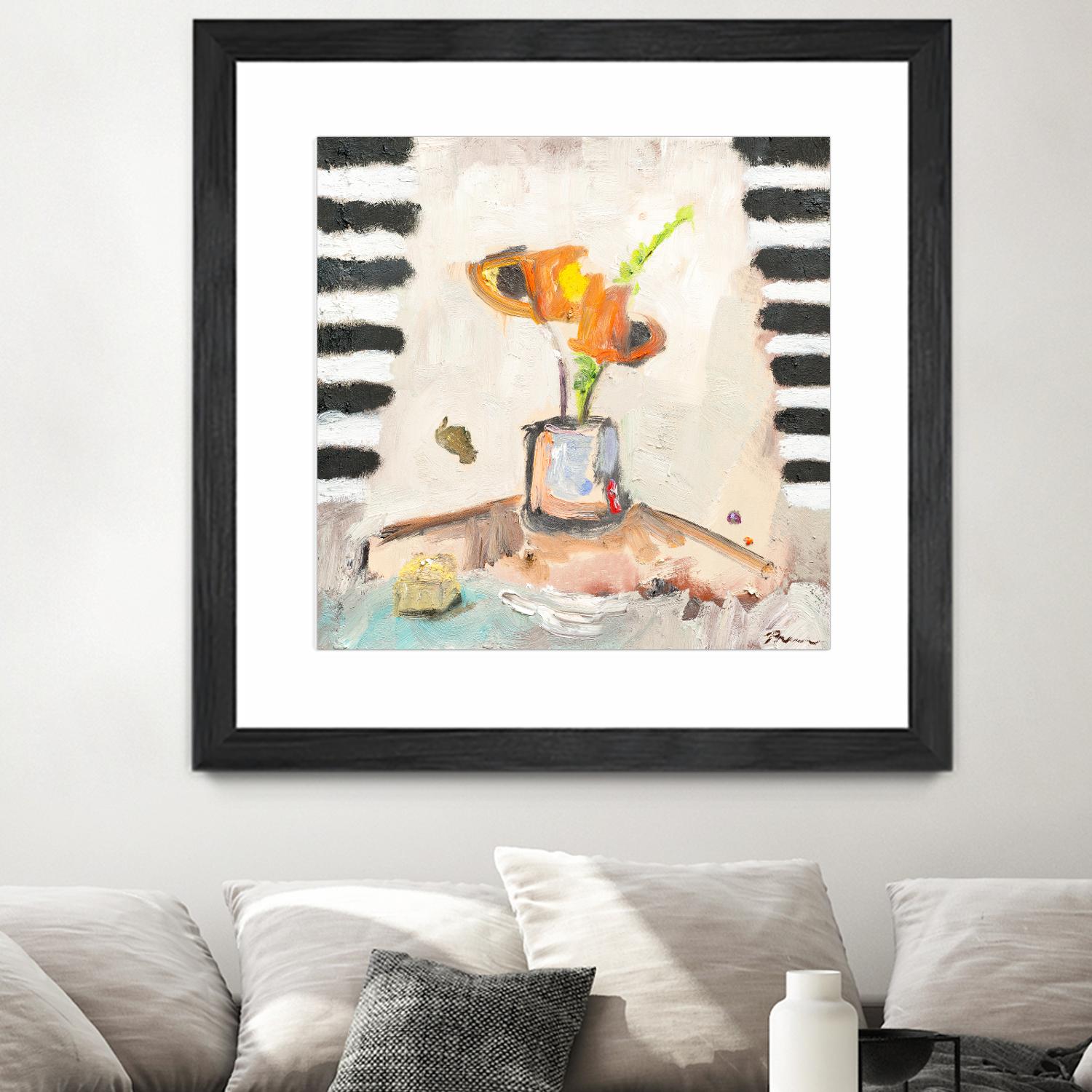 Check Mate by Bradford Brenner on GIANT ART - neutrals floral & still life