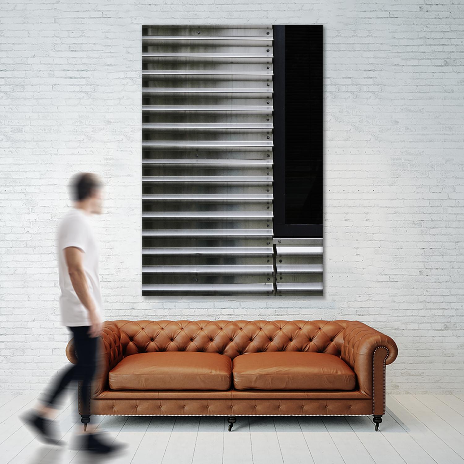 Steel Vision by Nancy Crowell on GIANT ART - white photo art